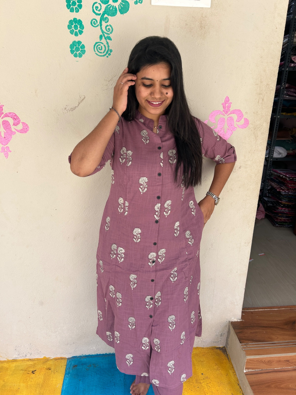 A-Line Cotton Kurti AL247