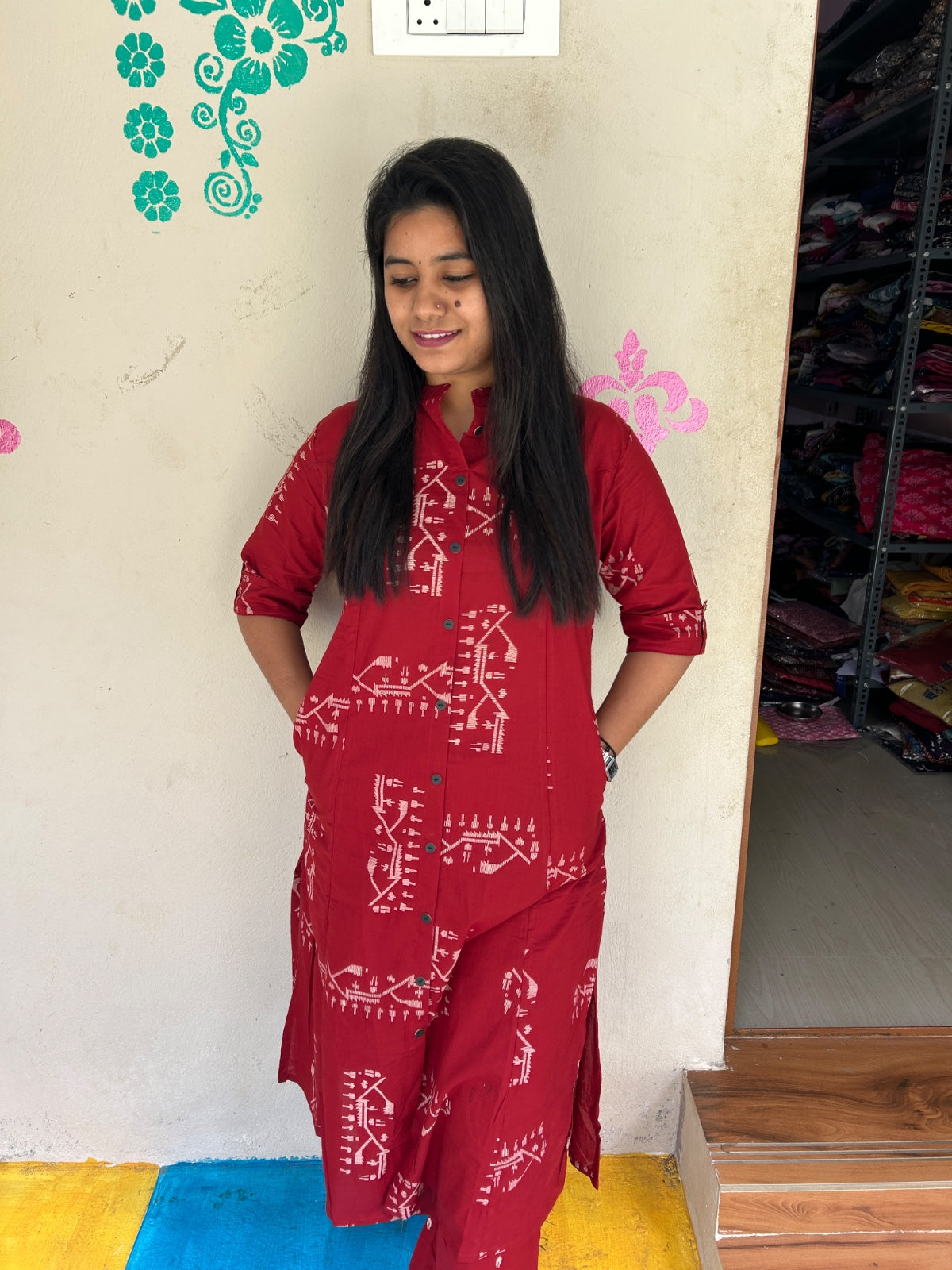 A-Line Cotton Kurti AL268
