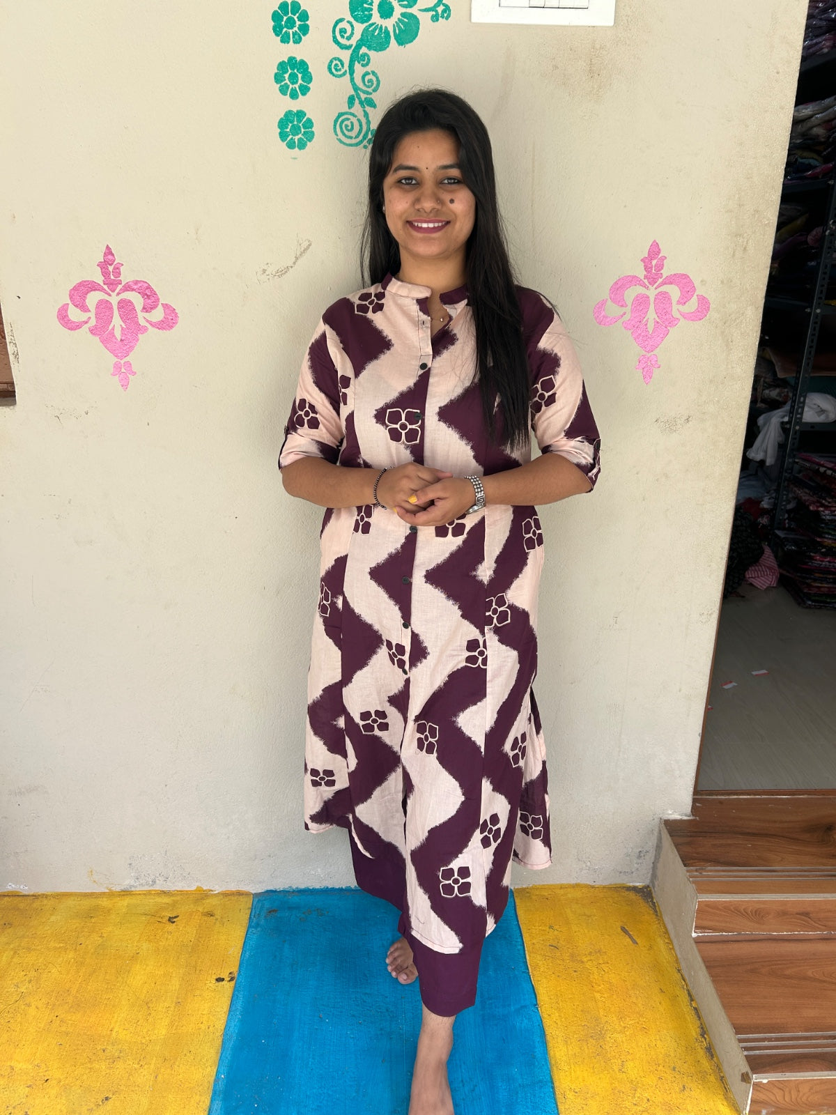 A-Line Cotton Kurti AL259