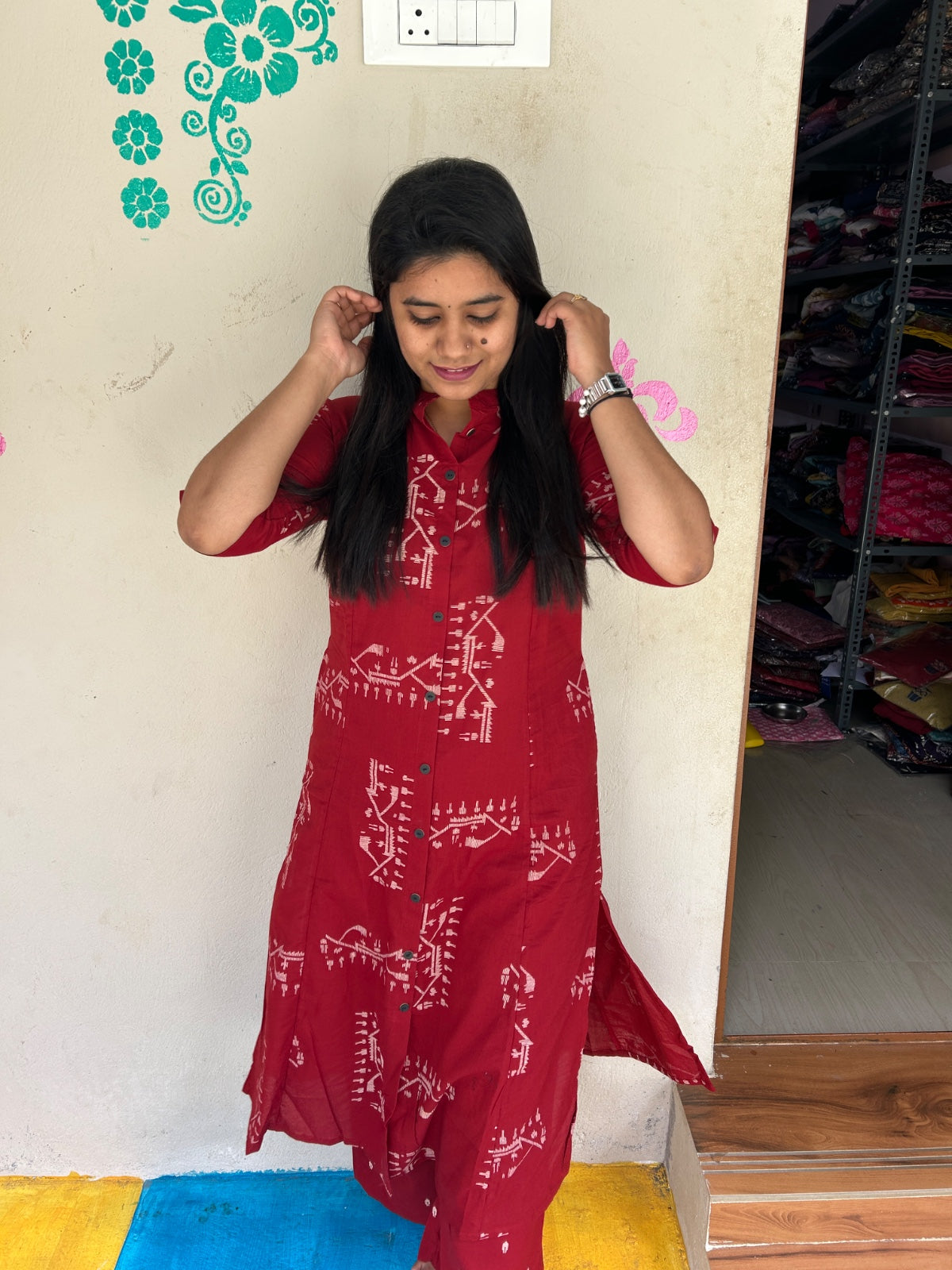 A-Line Cotton Kurti AL268