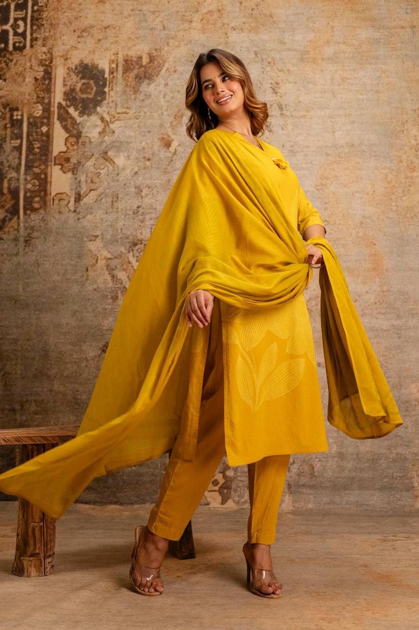 Budgeted Cotton 3 Piece Set - BC83