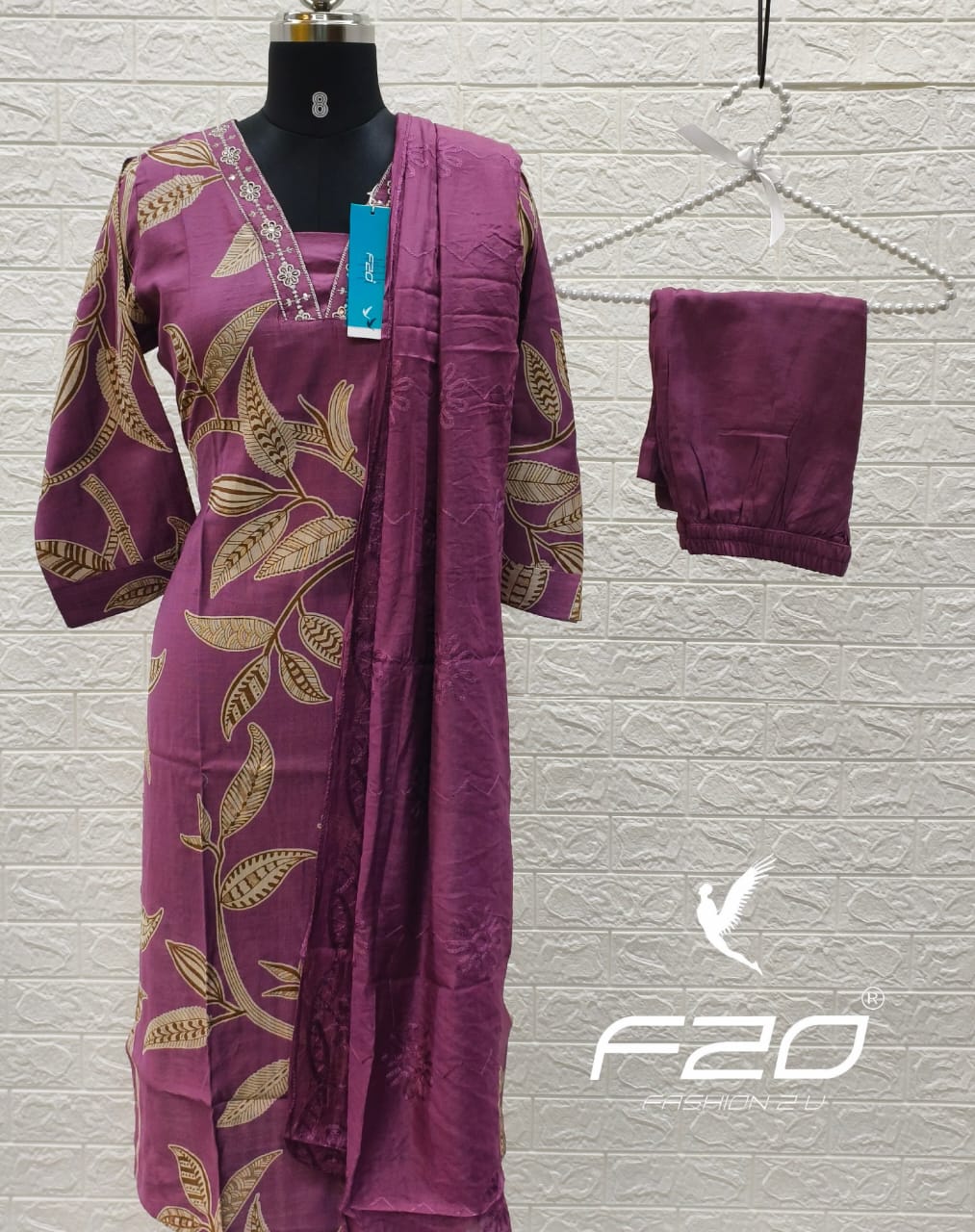 Premium Shiny Vetican Silk Kurti - SVK11