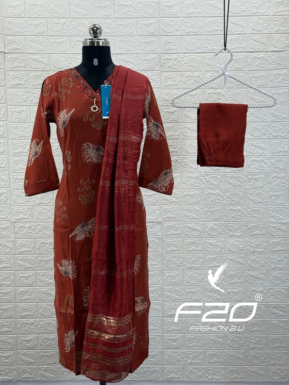 Premium Shiny Vetican Silk Kurti - SVK22