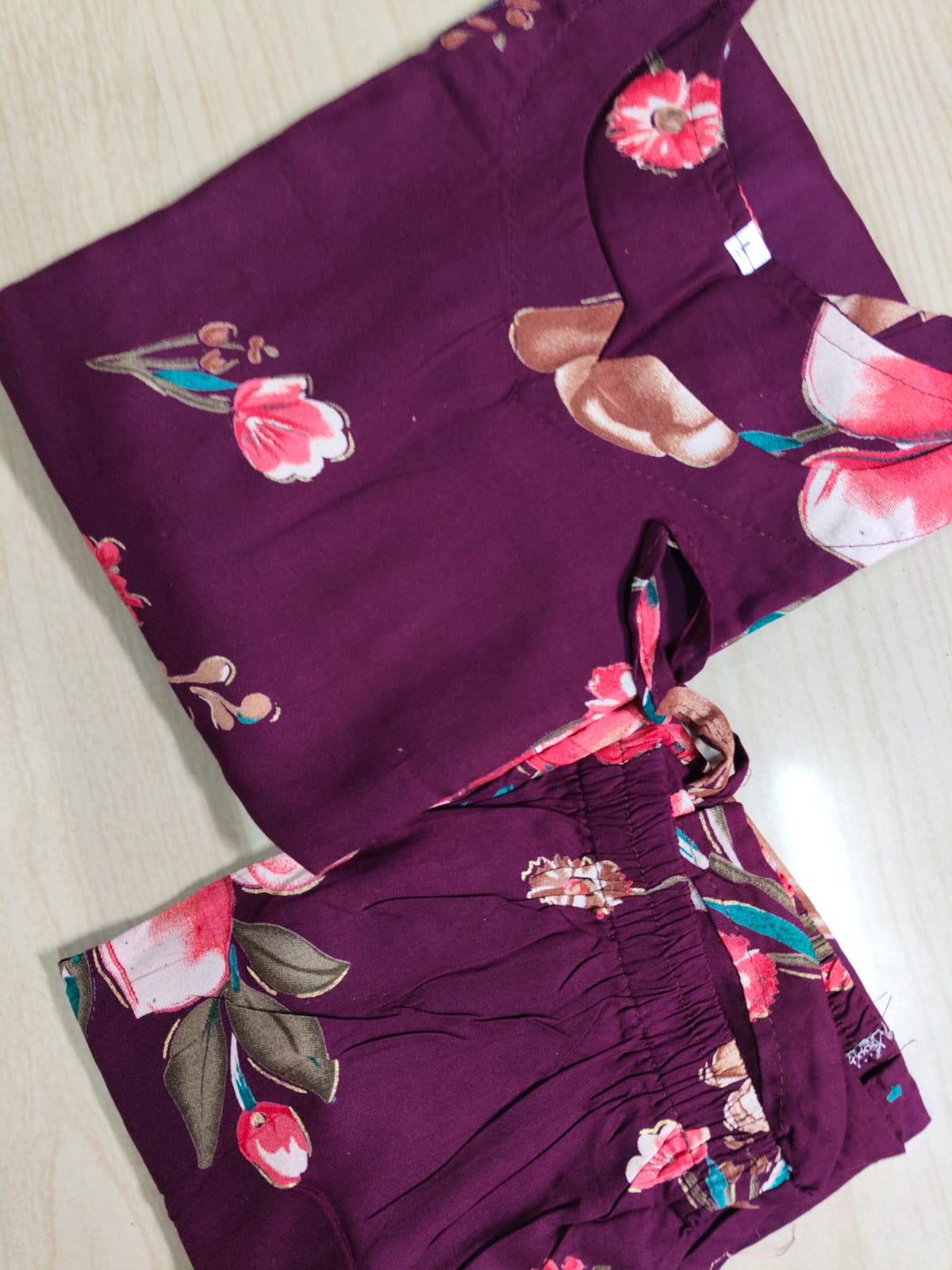 Cotton Kurti With Phant CKP31