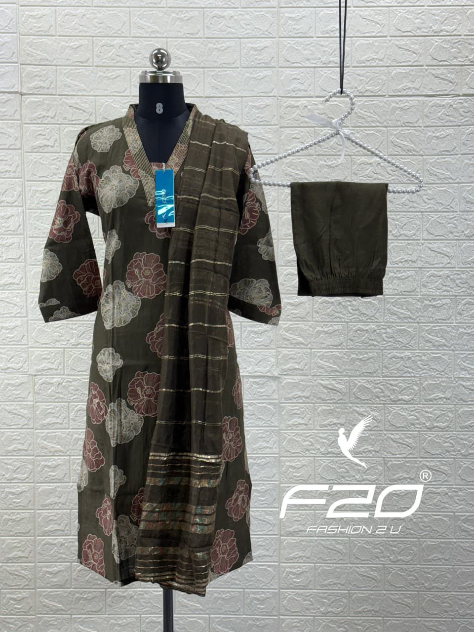 Premium Shiny Vetican Silk Kurti - SVK45