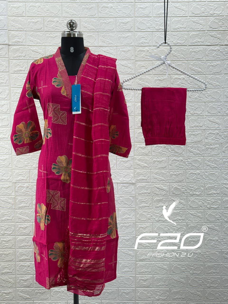 Premium Shiny Vetican Silk Kurti - SVK46