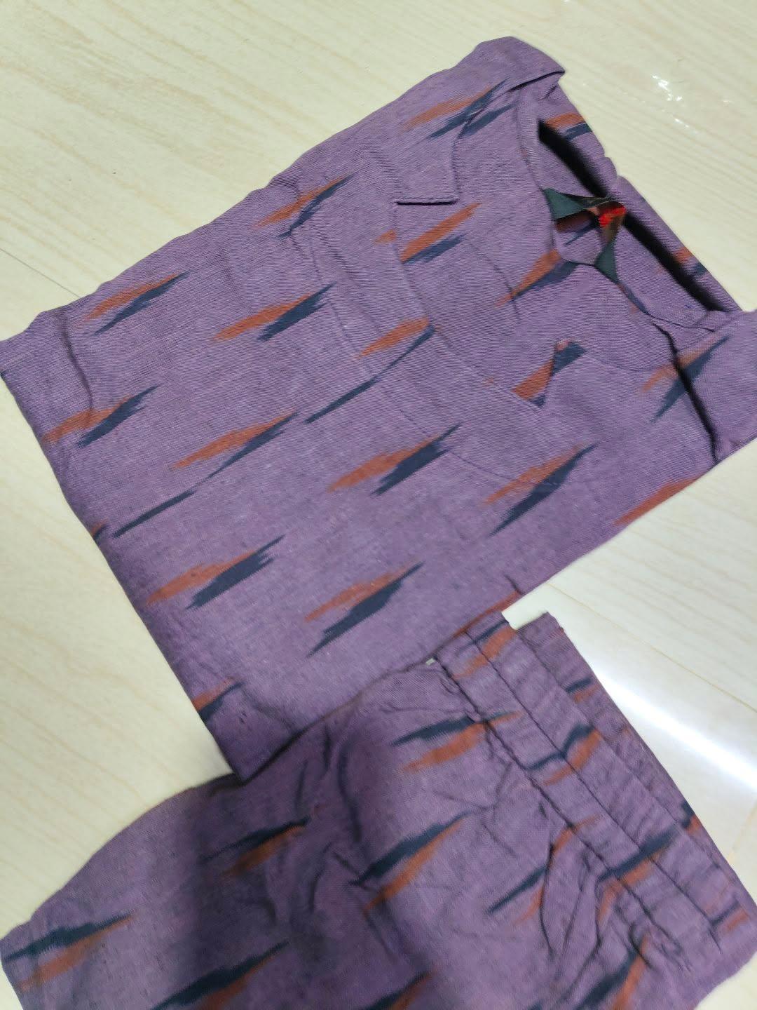 Ikkat Kurti With Phant CKP10