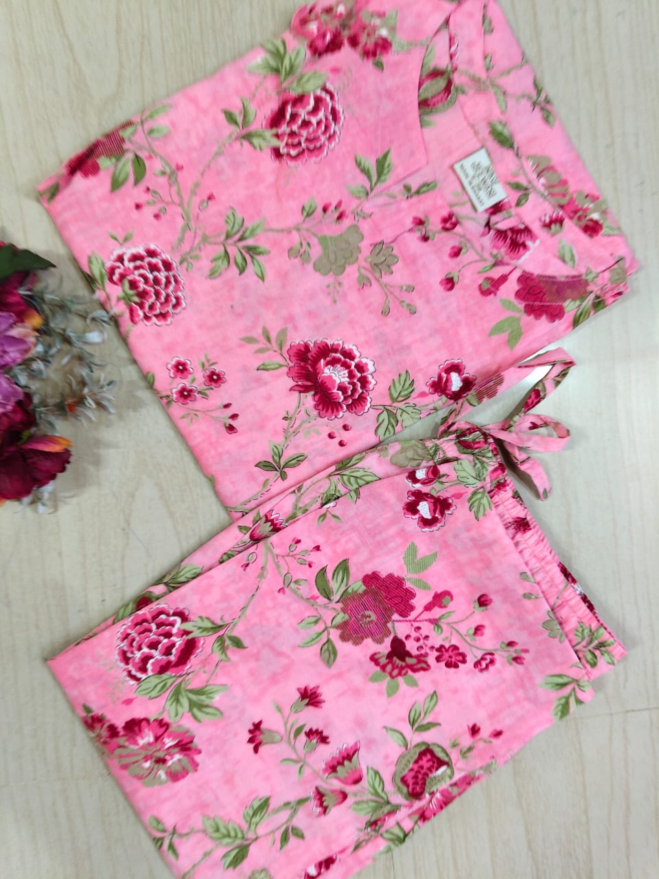 Cotton Co-ord Sets ( night suits ) NSC146