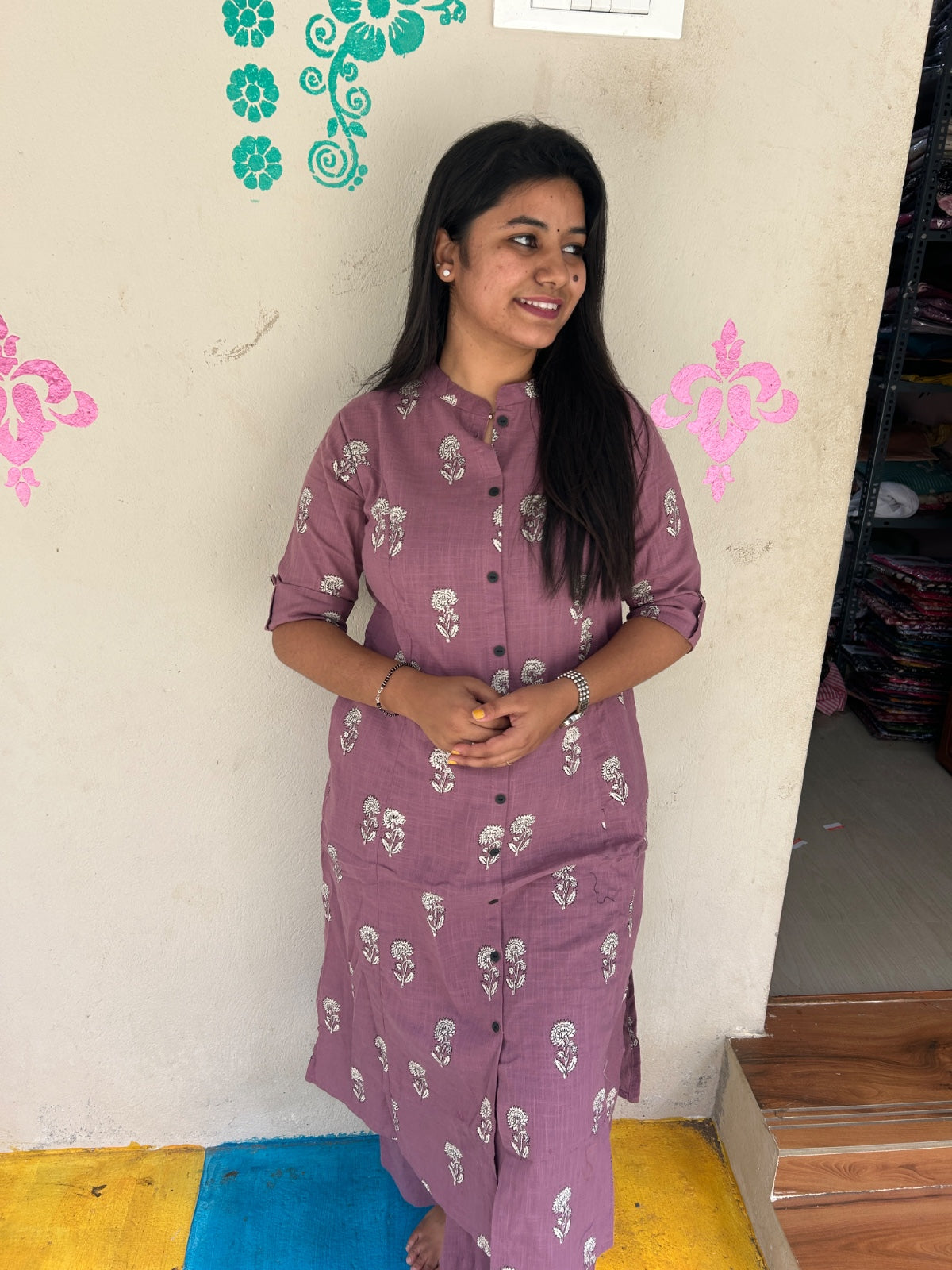 A-Line Cotton Kurti AL247
