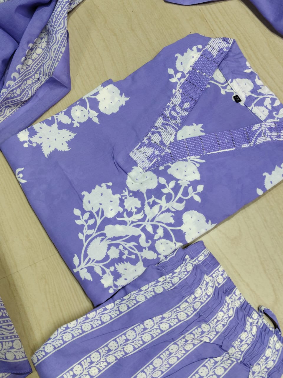 Budgeted Cotton 3 Piece Set - BC66