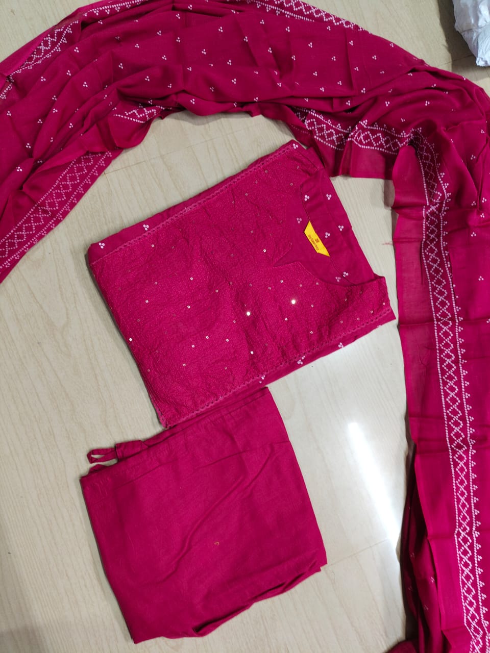 Budgeted Cotton 3 Piece Set - BC87