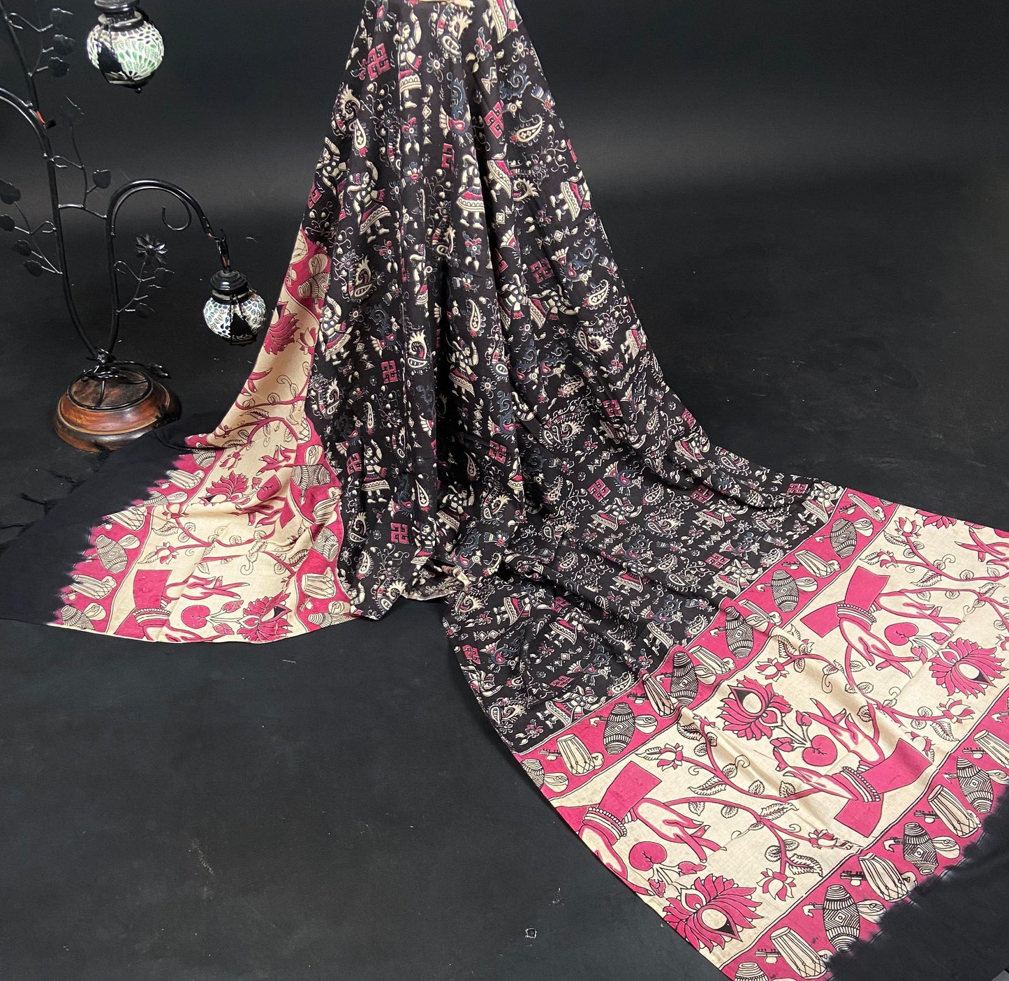 Kalamkari Pure Cotton Duppatas KCD14
