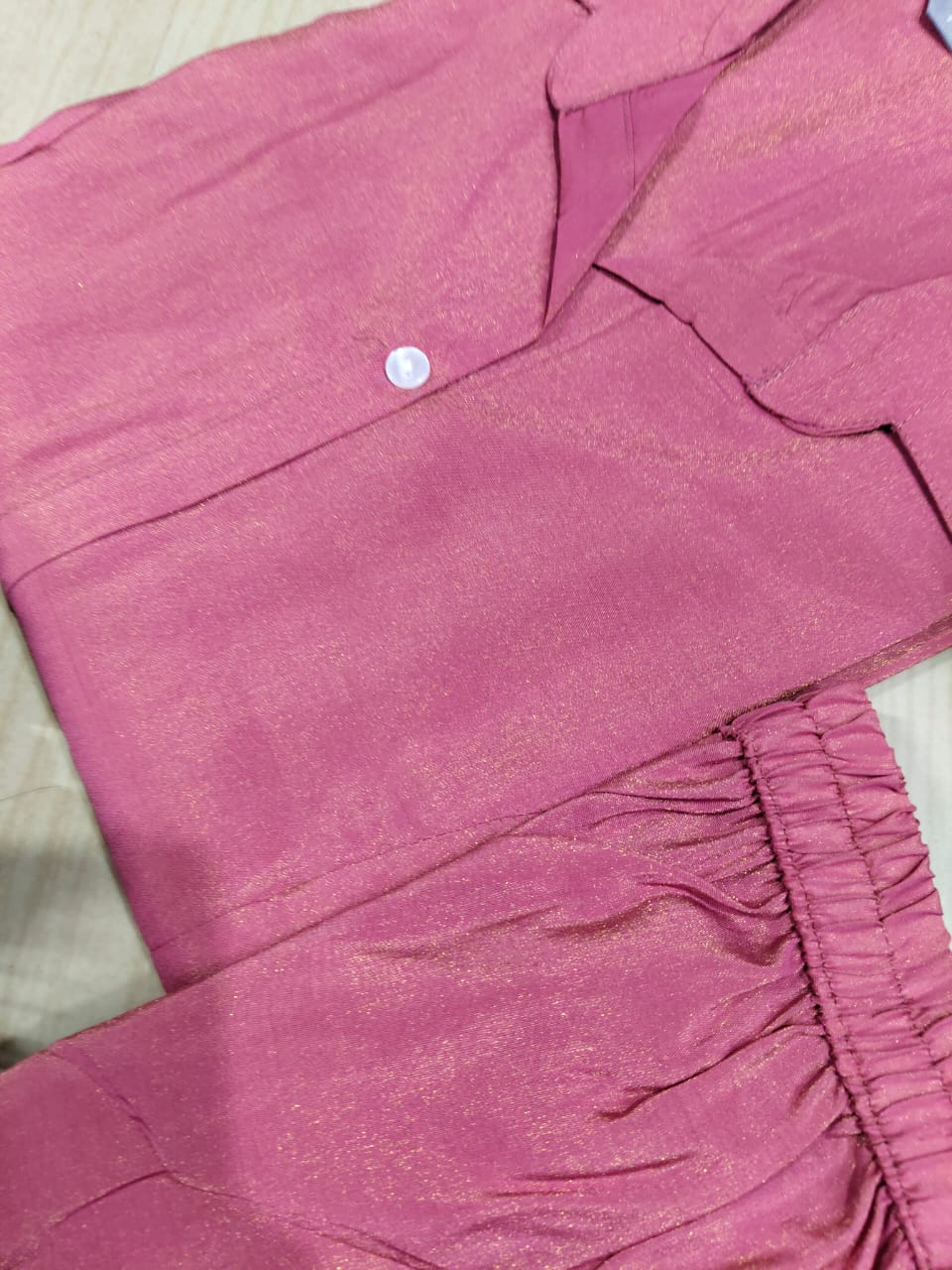 Shiny Silk Kurti with Pant - PSSK09