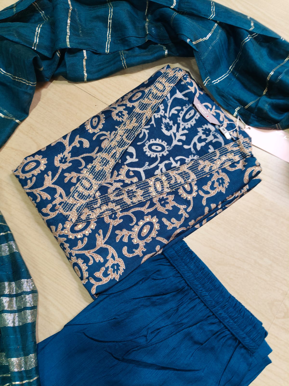 Premium Shiny Vetican Silk Kurti - SVK36