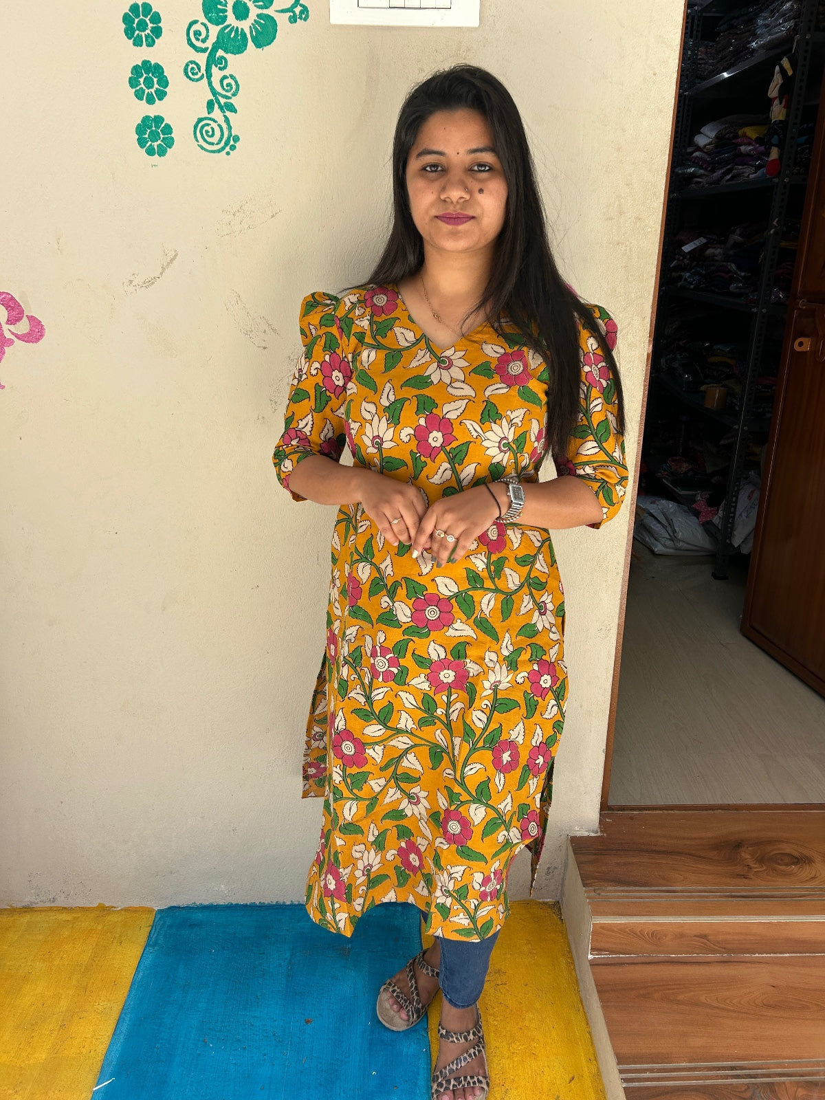 Kalamkari Kurtis KK48