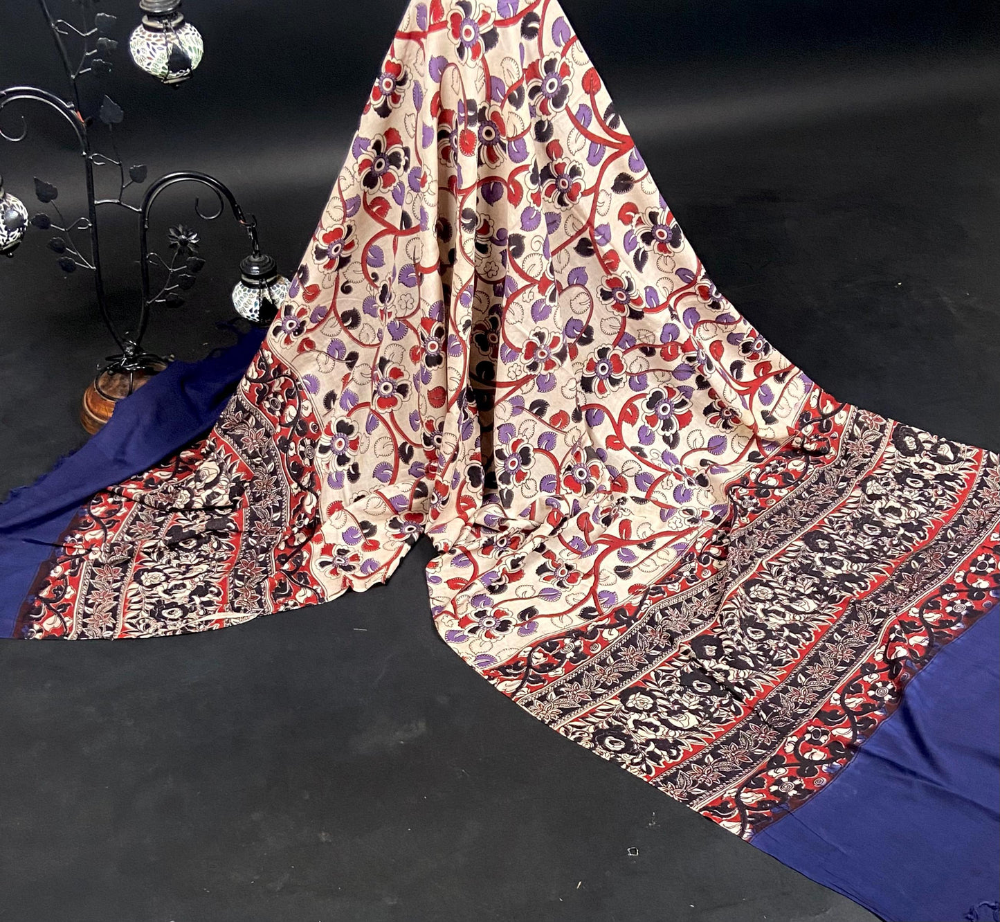 Kalamkari Pure Cotton Duppatas KCD04