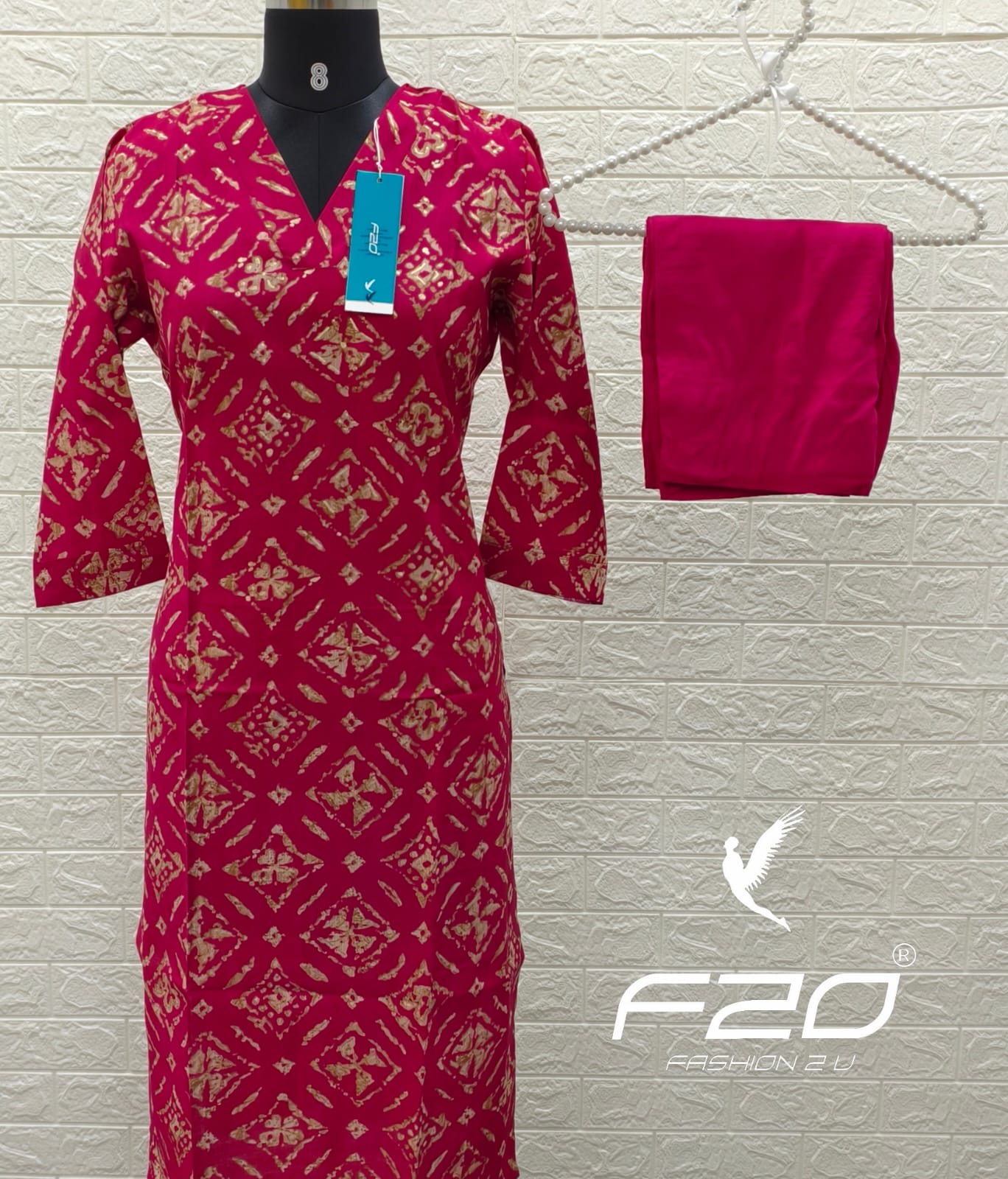 Vertican Silk Kurti - VS59