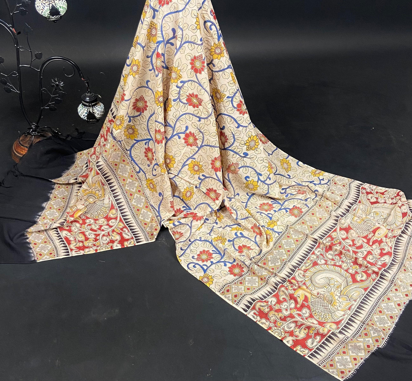 Kalamkari Pure Cotton Duppatas KCD06