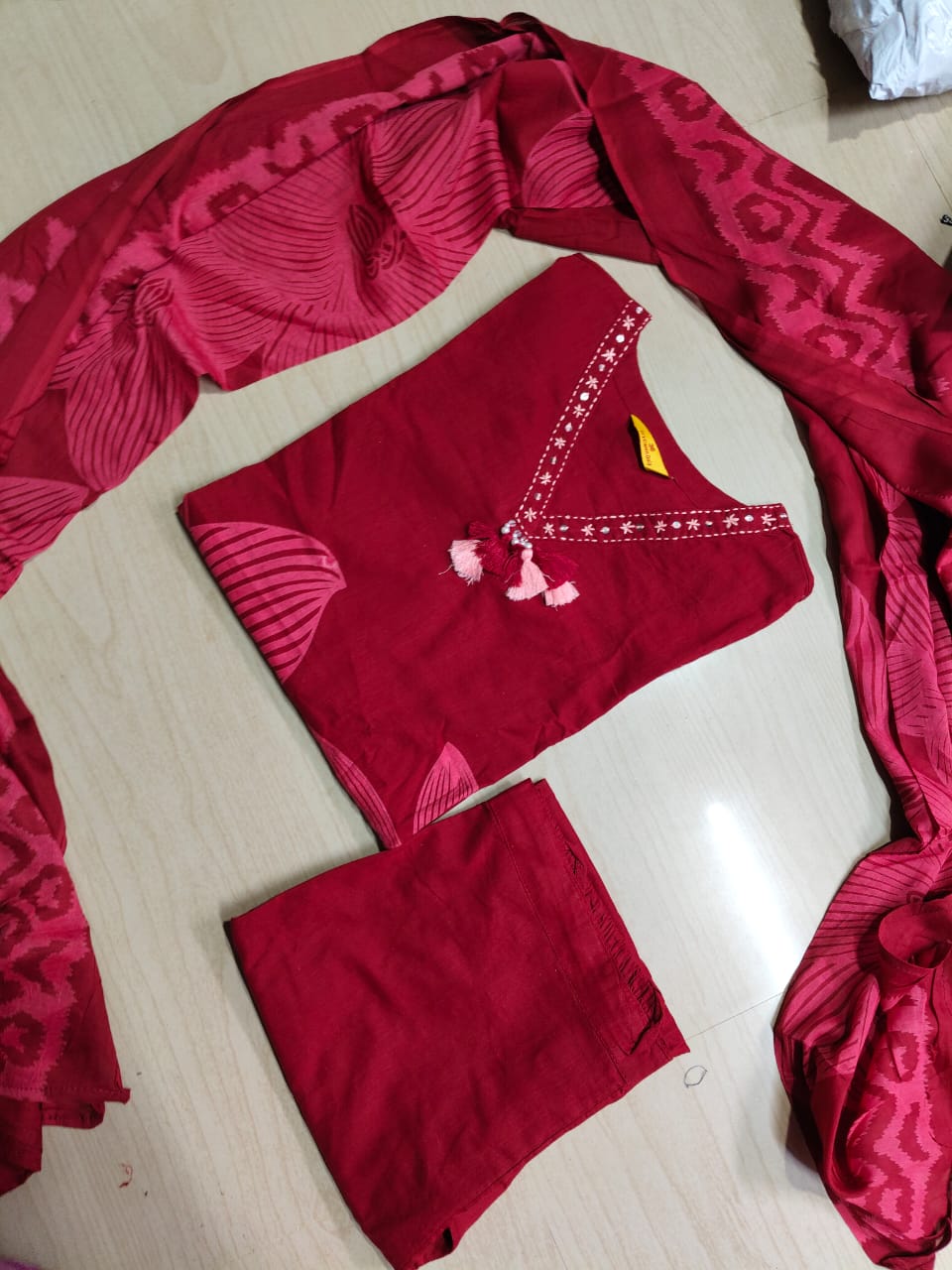 Budgeted Cotton 3 Piece Set - BC82