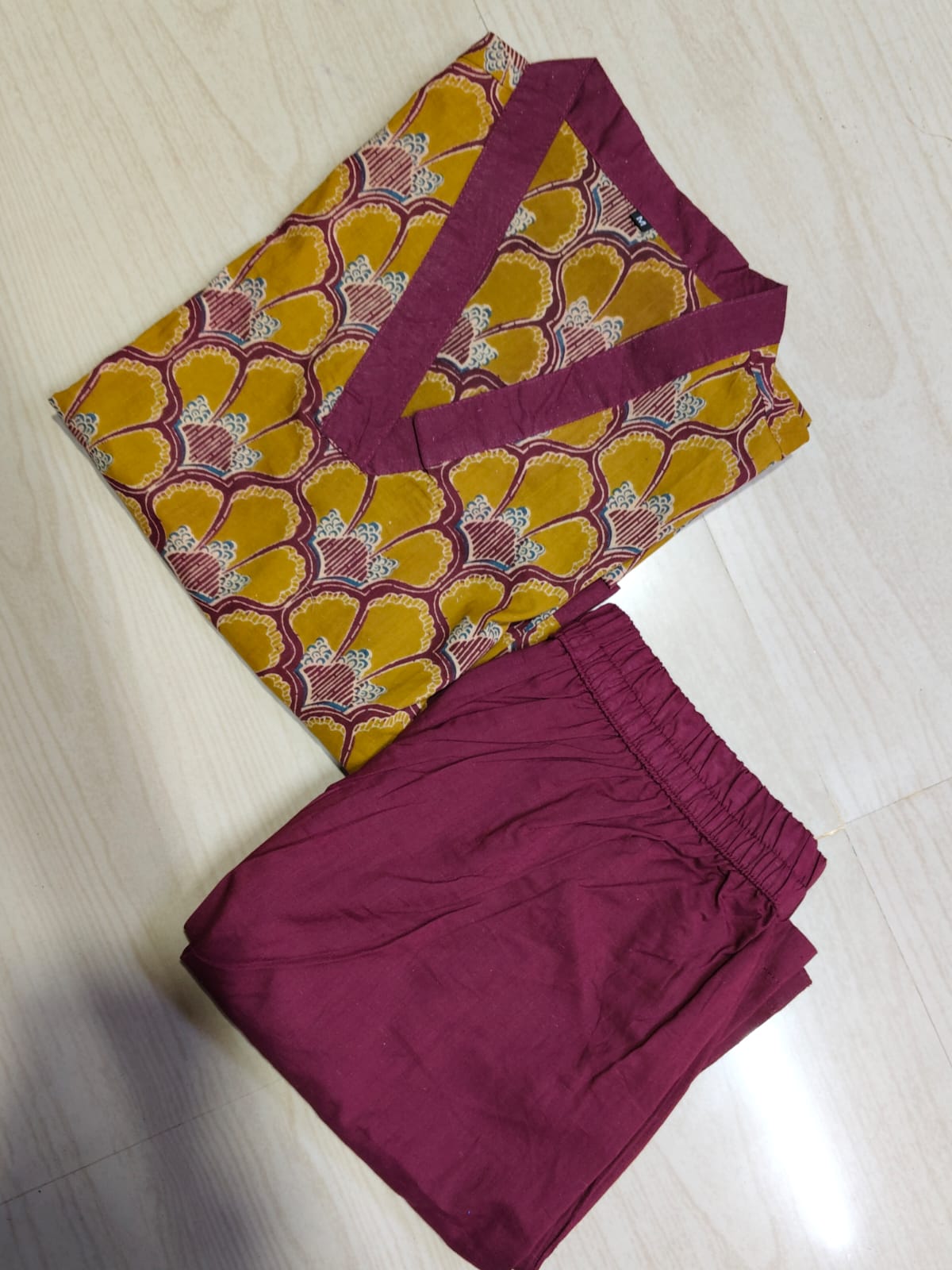 Cotton Co-ord Sets ( night suits ) NSC186