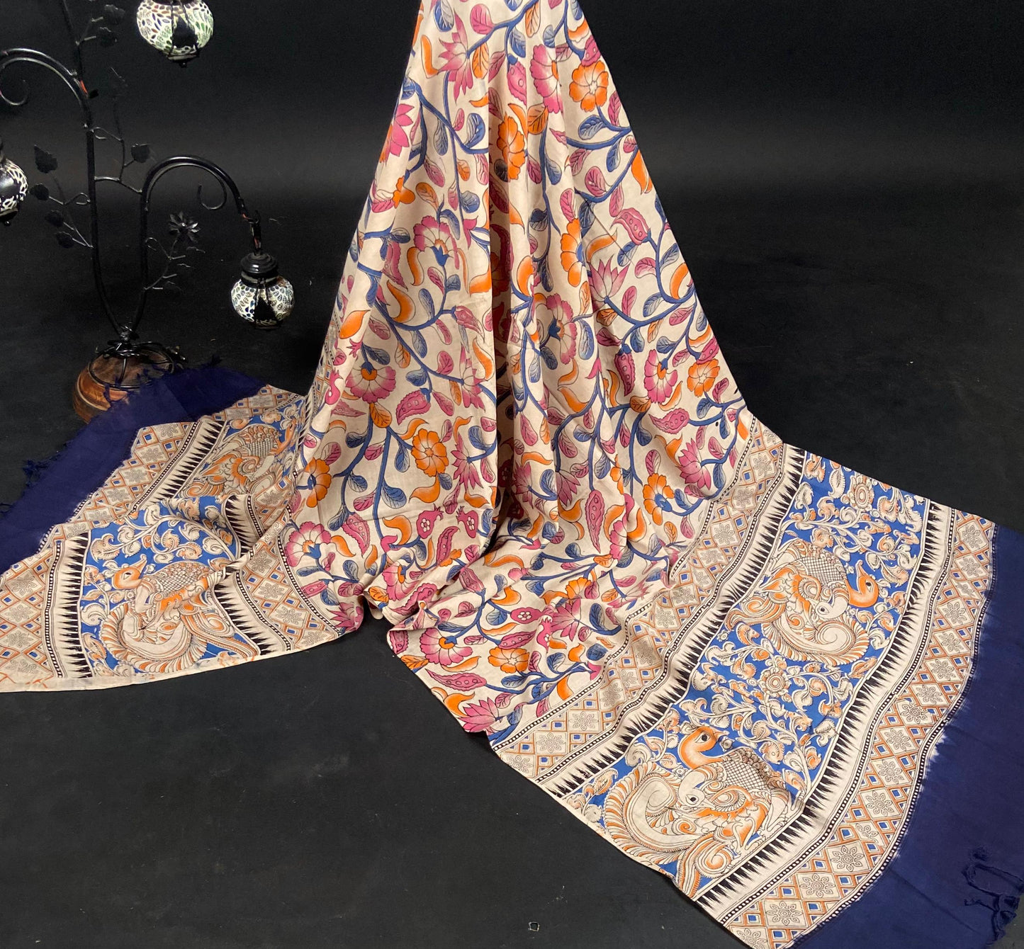 Kalamkari Pure Cotton Duppatas KCD08