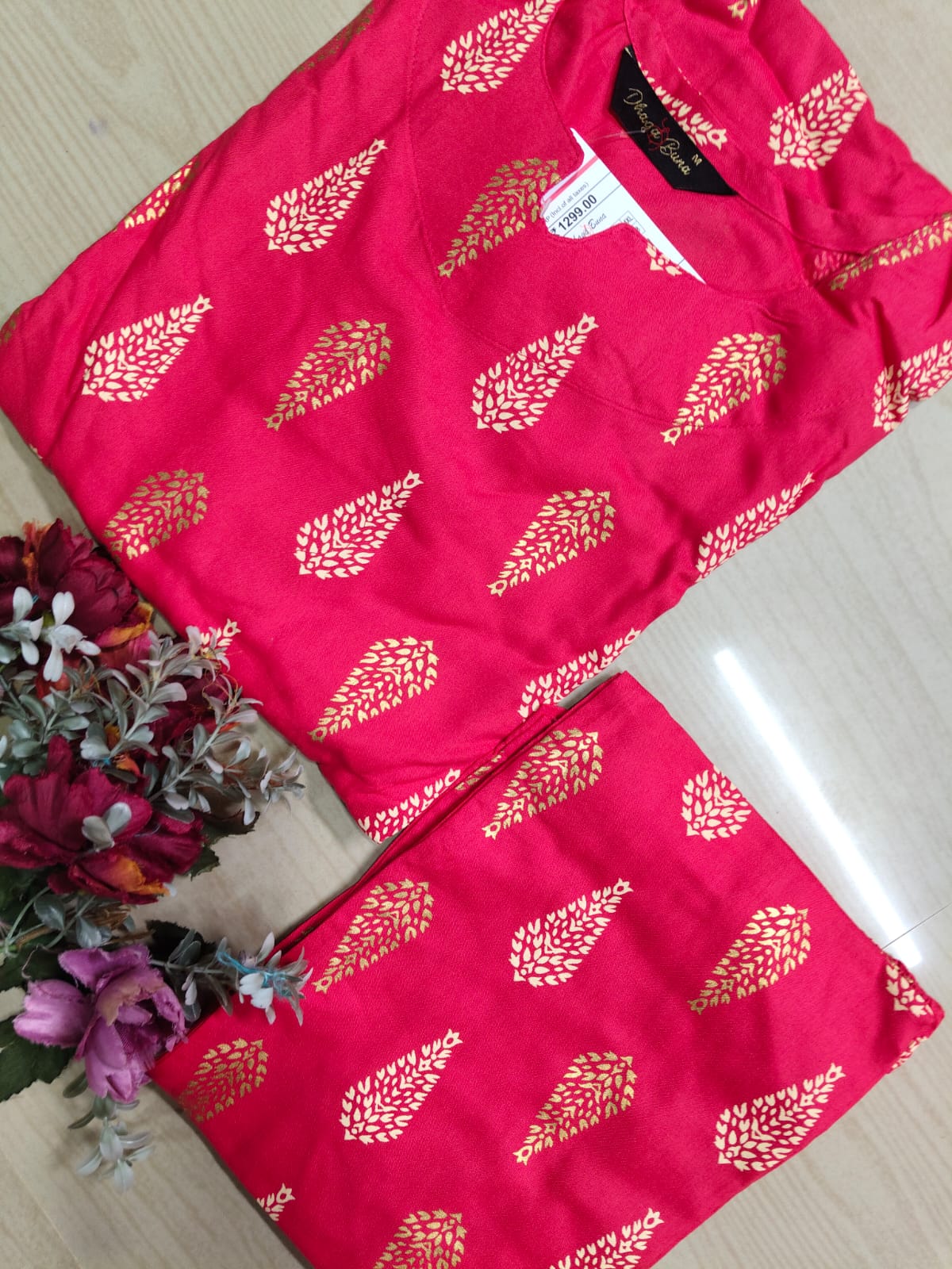 Cotton Capsule Kurti - PK196