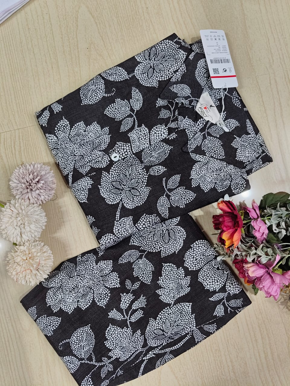 A Line Vertican Silk Kurti AVS10