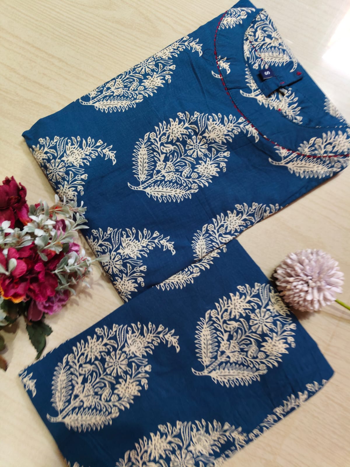 Cotton Kurti With Phant CKP11