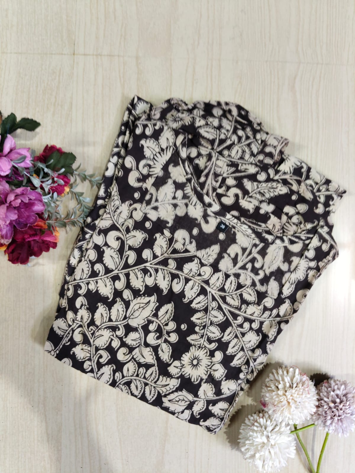 Kalamkari Anarkali Frock KAF15