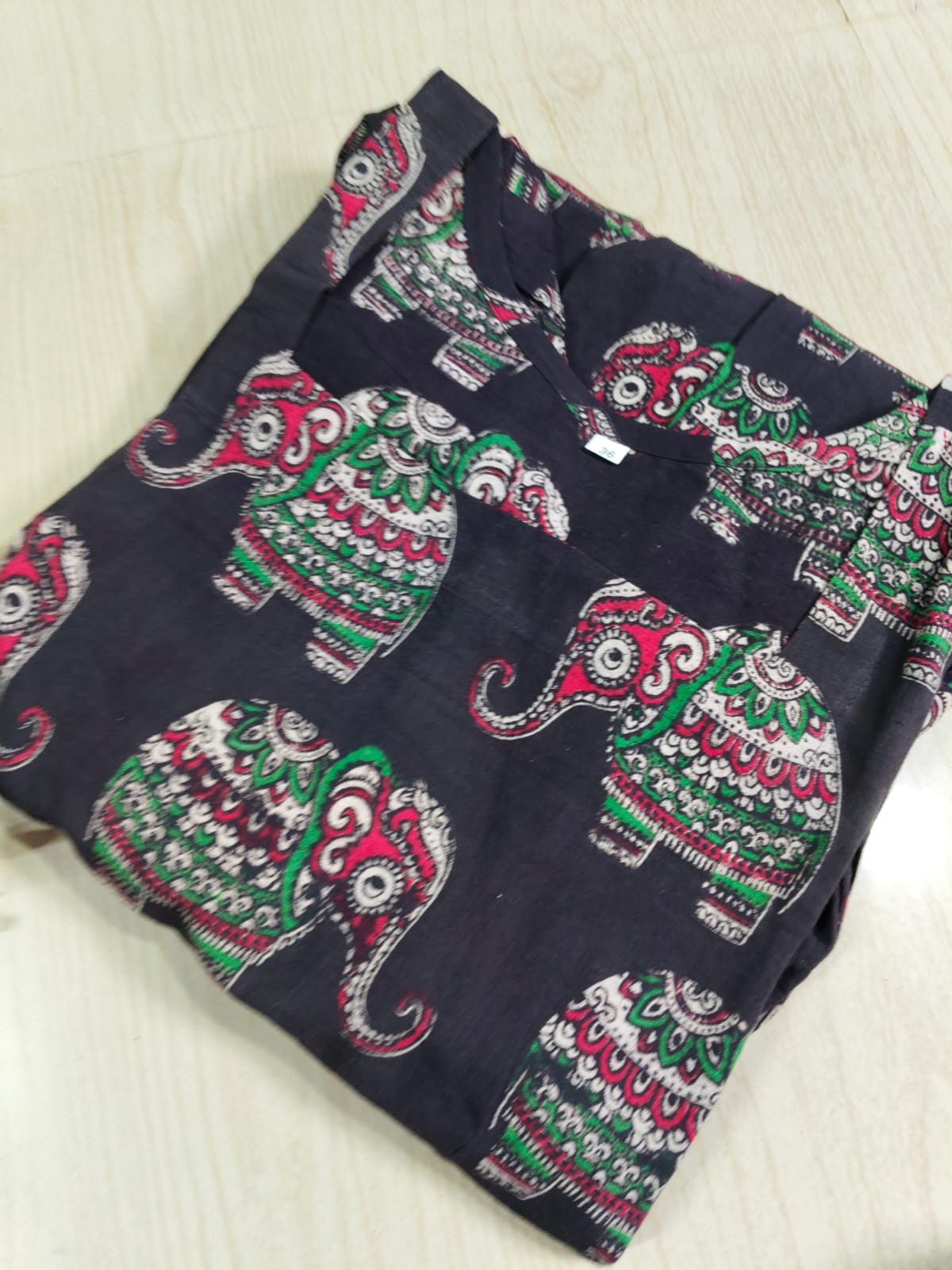 Kalamkari Anarkali Frock KAF 11