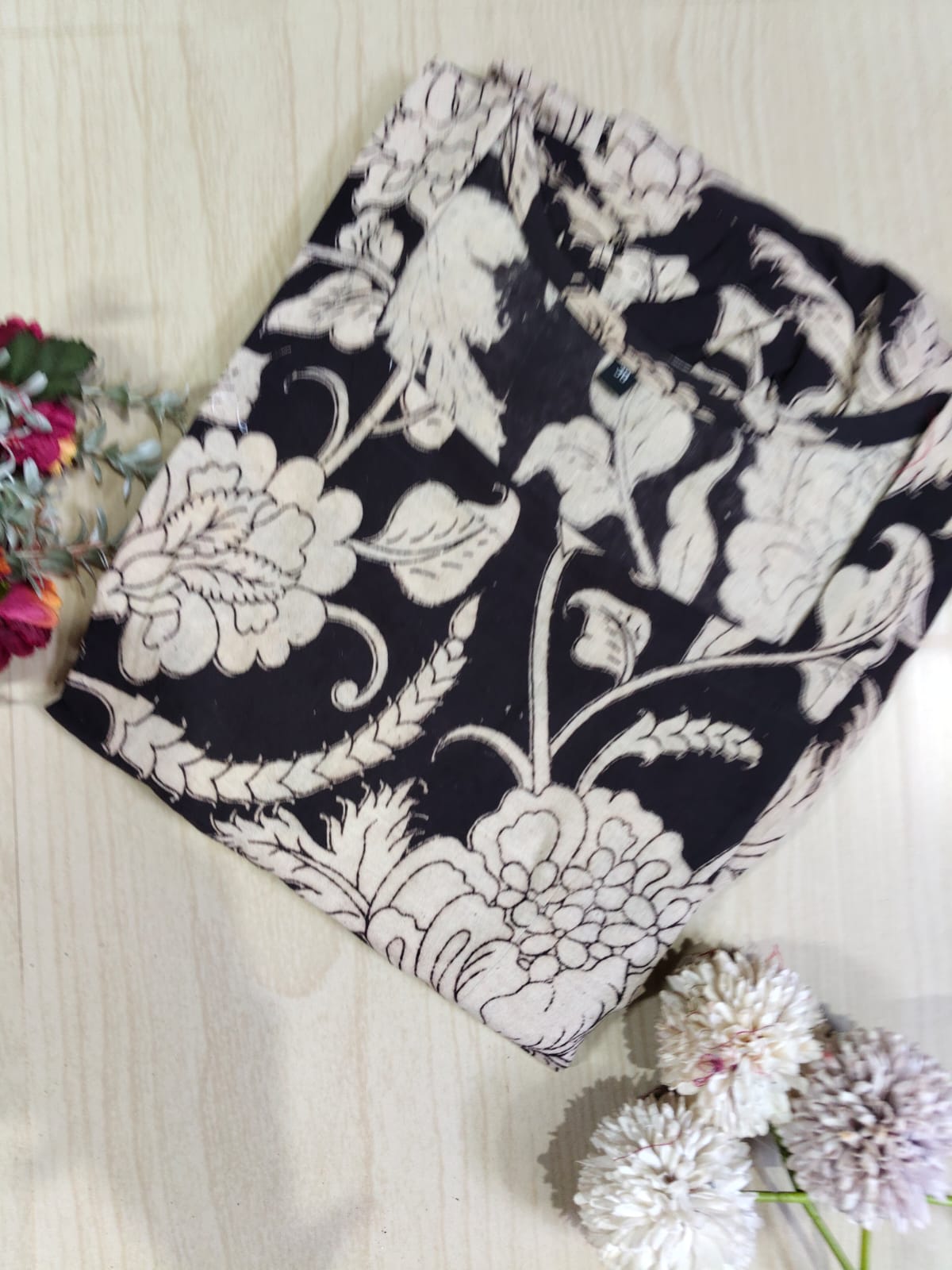 Kalamkari Anarkali Frock KAF21