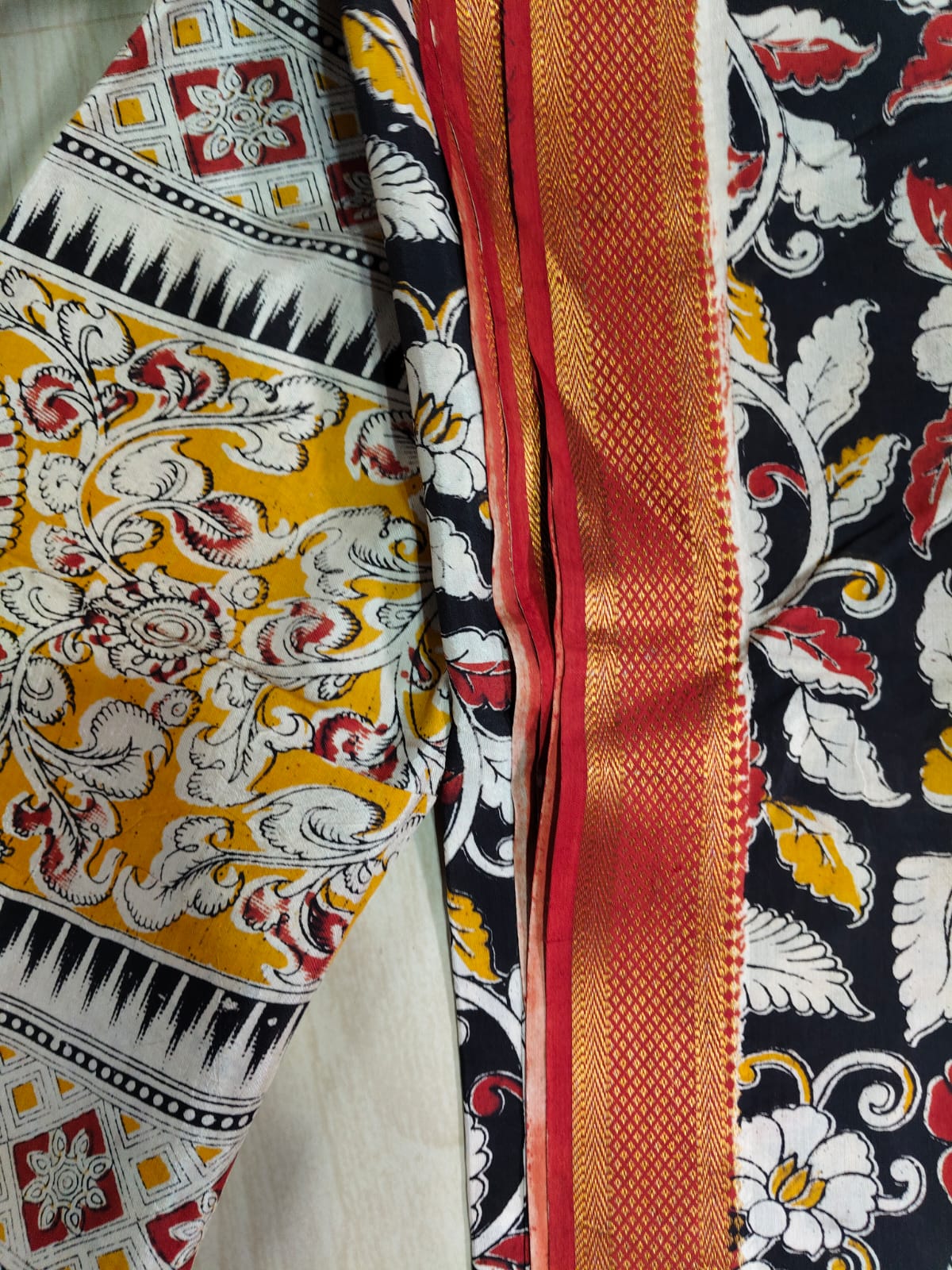 Kalamkari Pure Cotton Duppatas KCD22