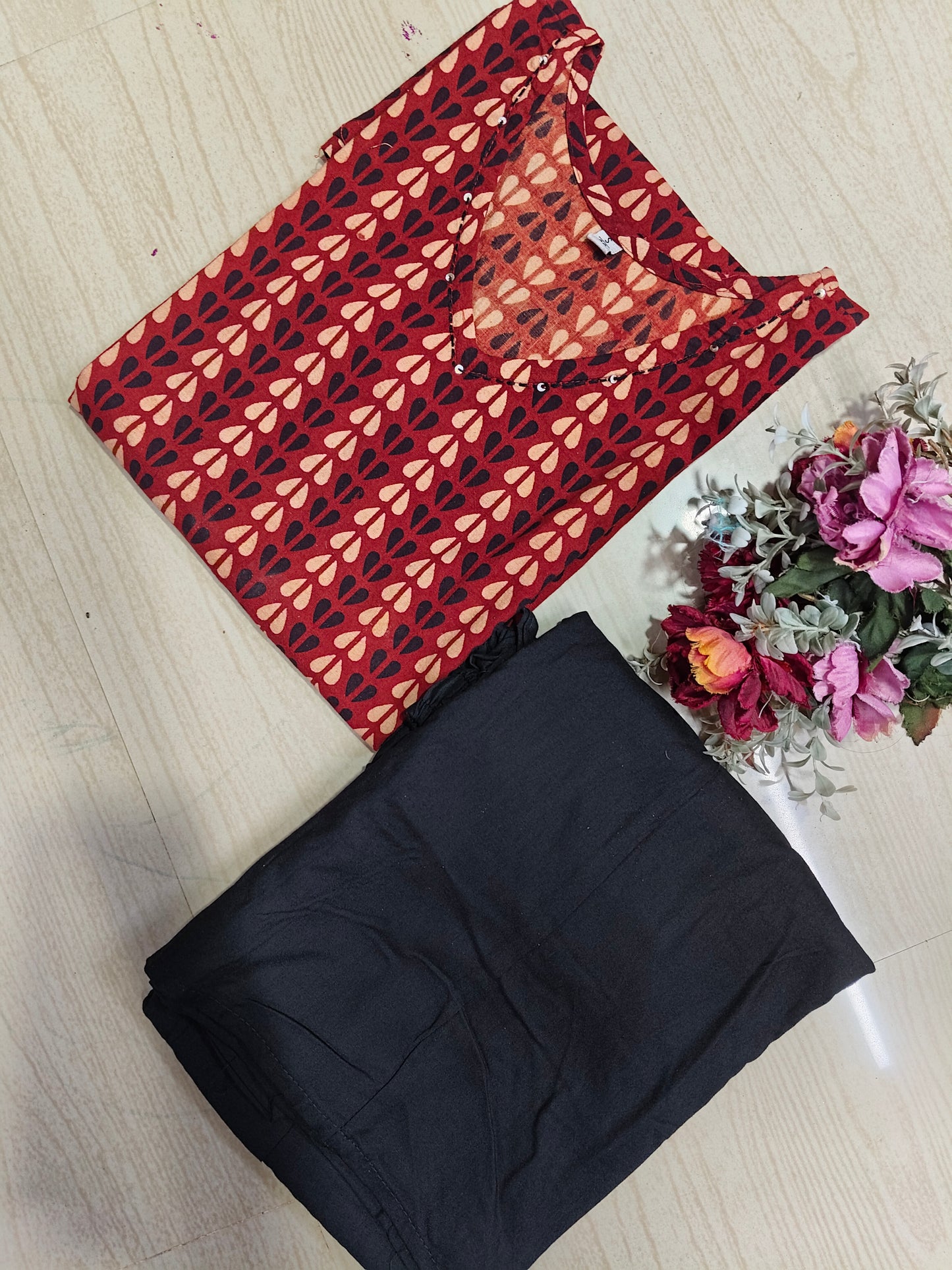 Short Kurthi With Palazzo SKP26