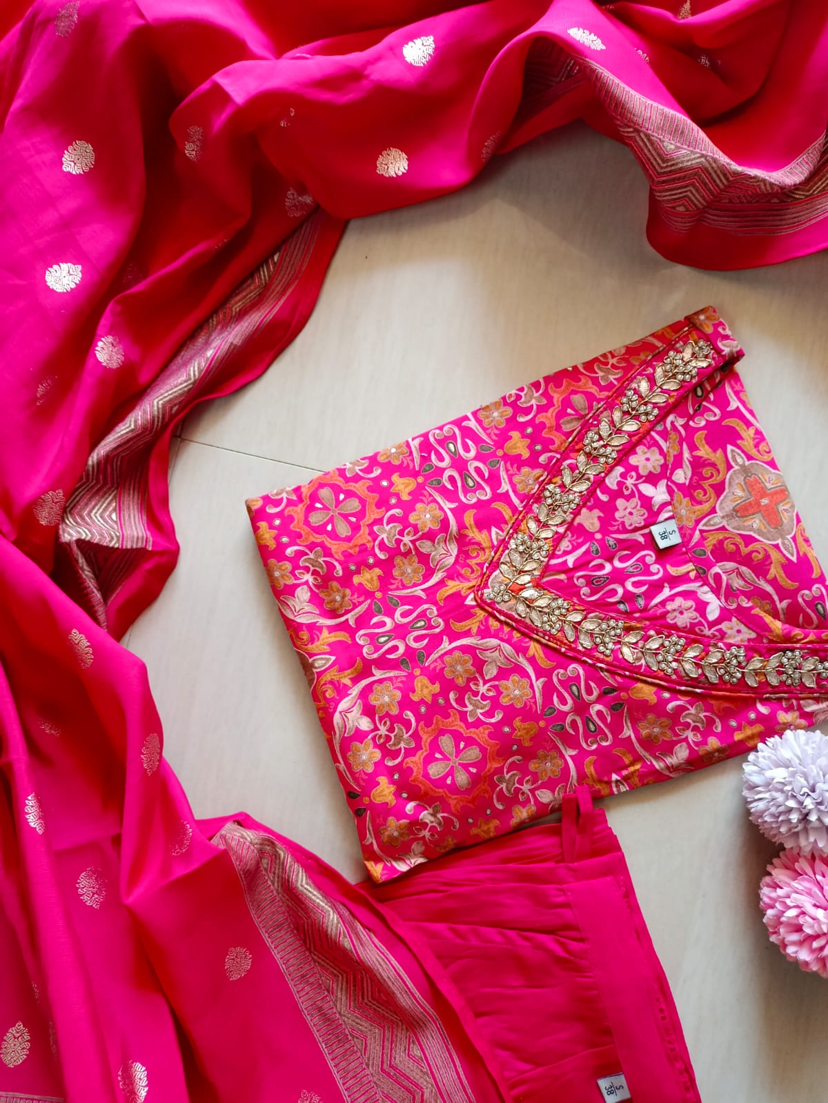 Premium Modal Chanderi Silk Kurti - CSK03