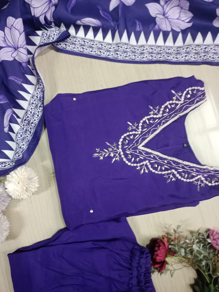 Muslin Silk Kurti - KKL02