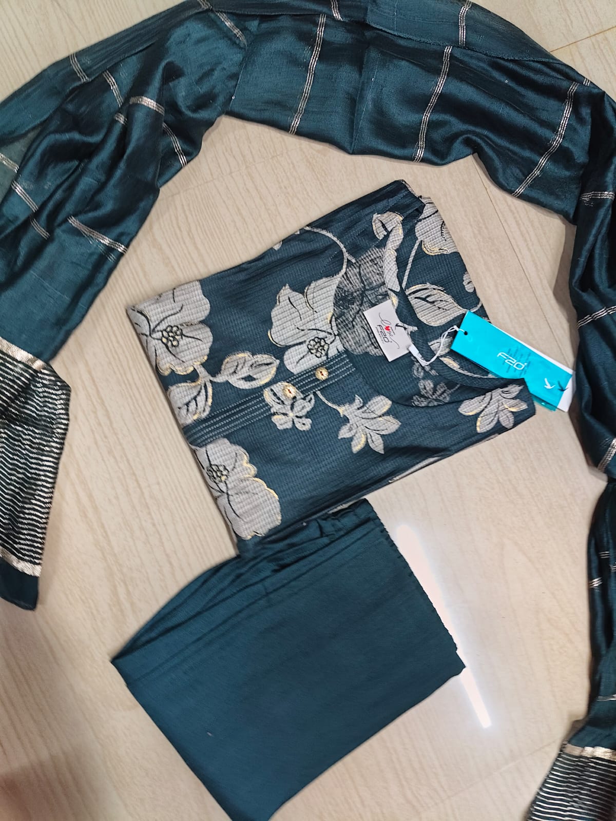 Premium Shiny Vetican Silk Kurti - SVK32