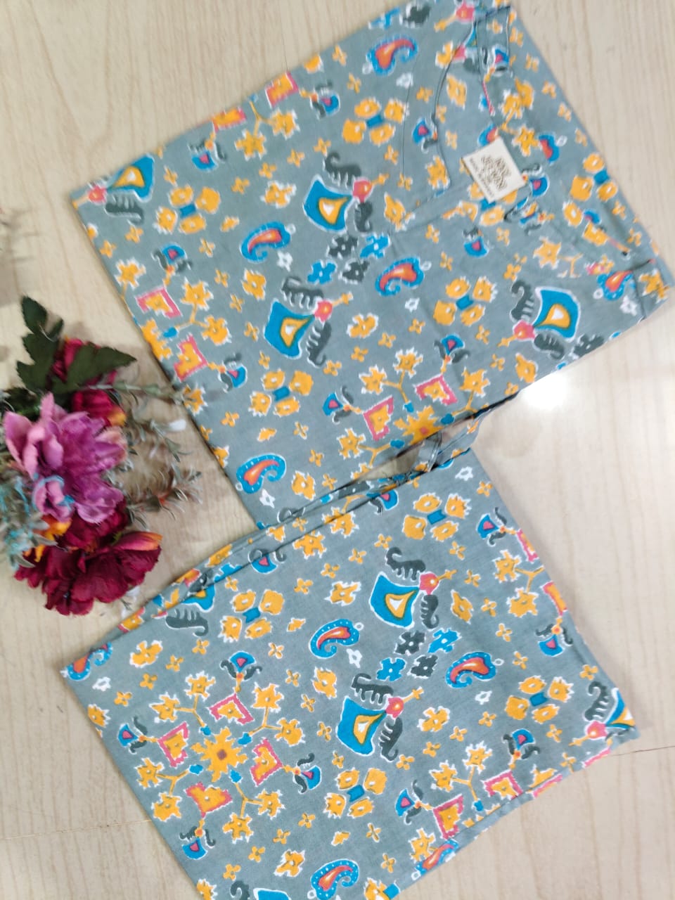 Cotton Co-ord Sets ( night suits ) NSC133