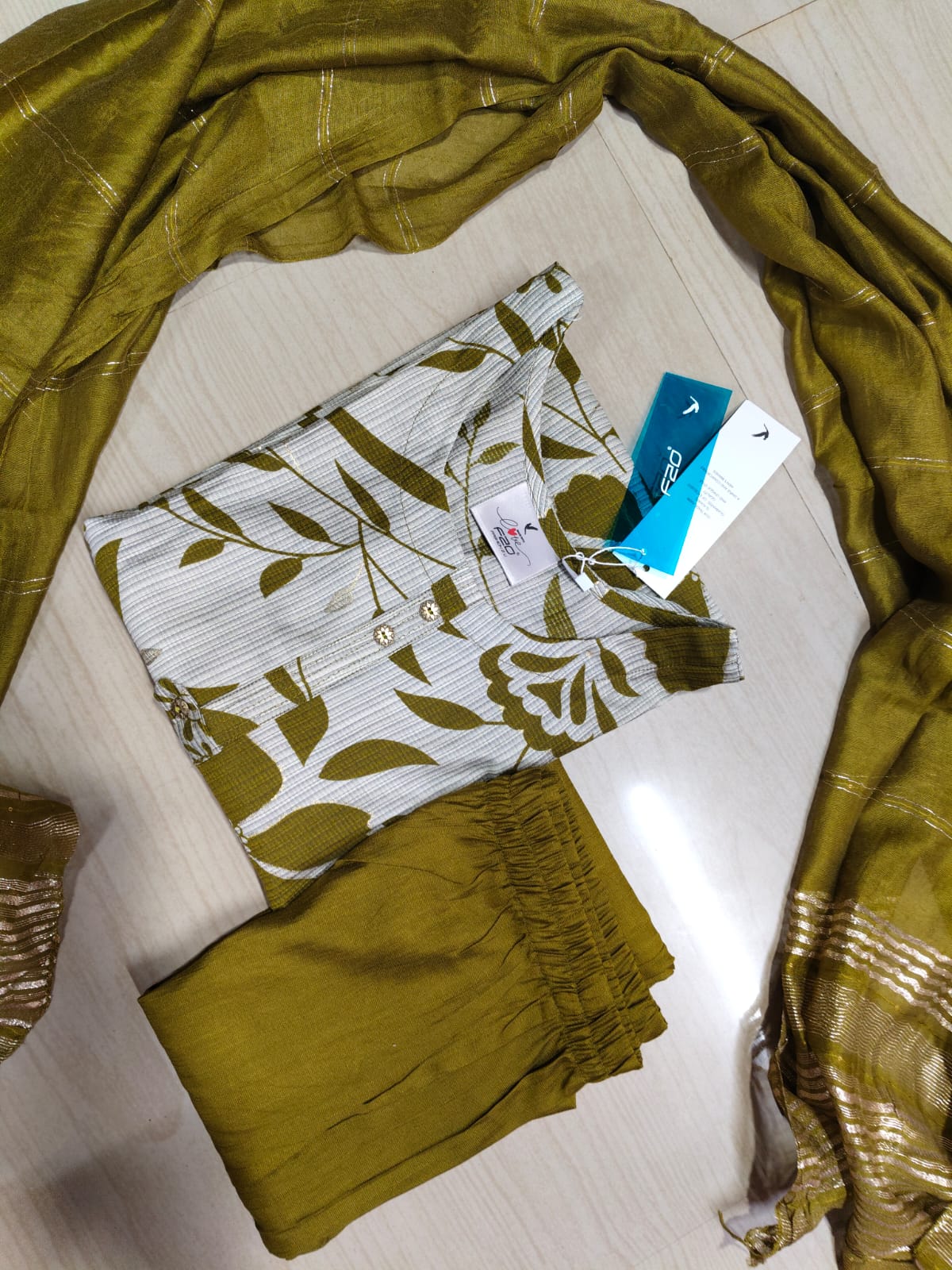 Premium Shiny Vetican Silk Kurti - SVK35