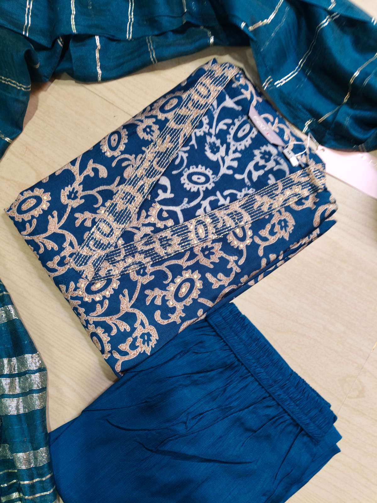 Premium Shiny Vetican Silk Kurti - SVK36