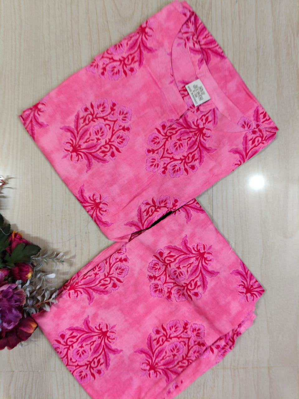 Cotton Co-ord Sets ( night suits ) NSC137