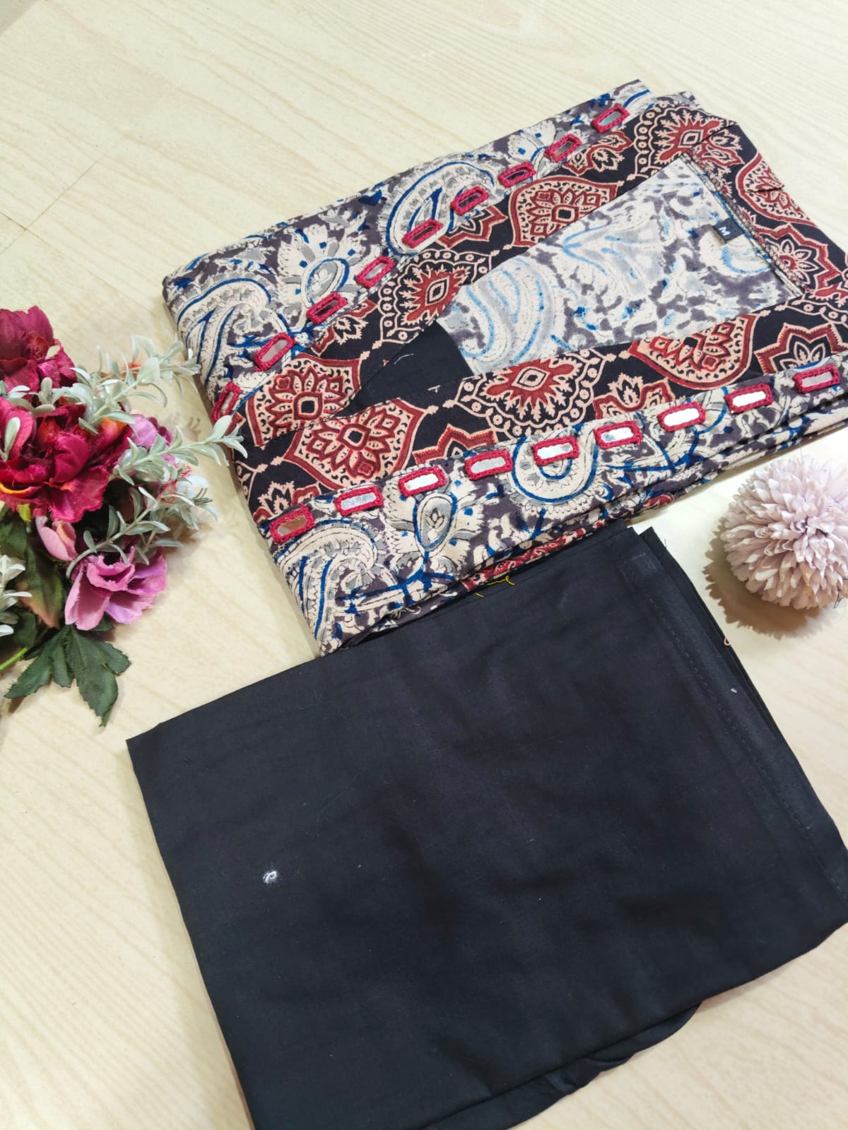 Kalamkari Kurti with Palazzo Pant KKP04