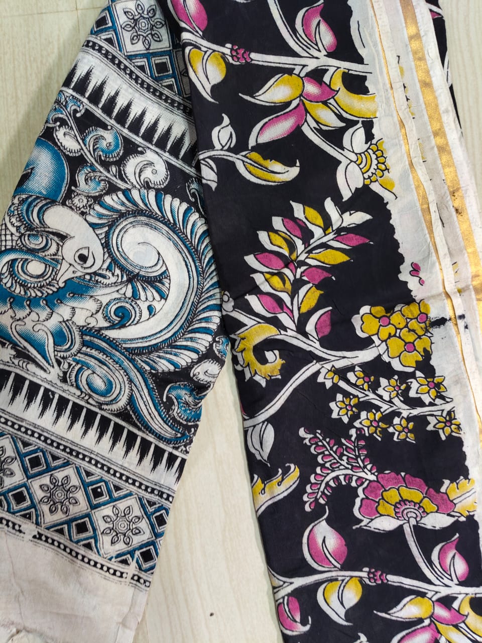 Kalamkari Pure Cotton Duppatas KCD40