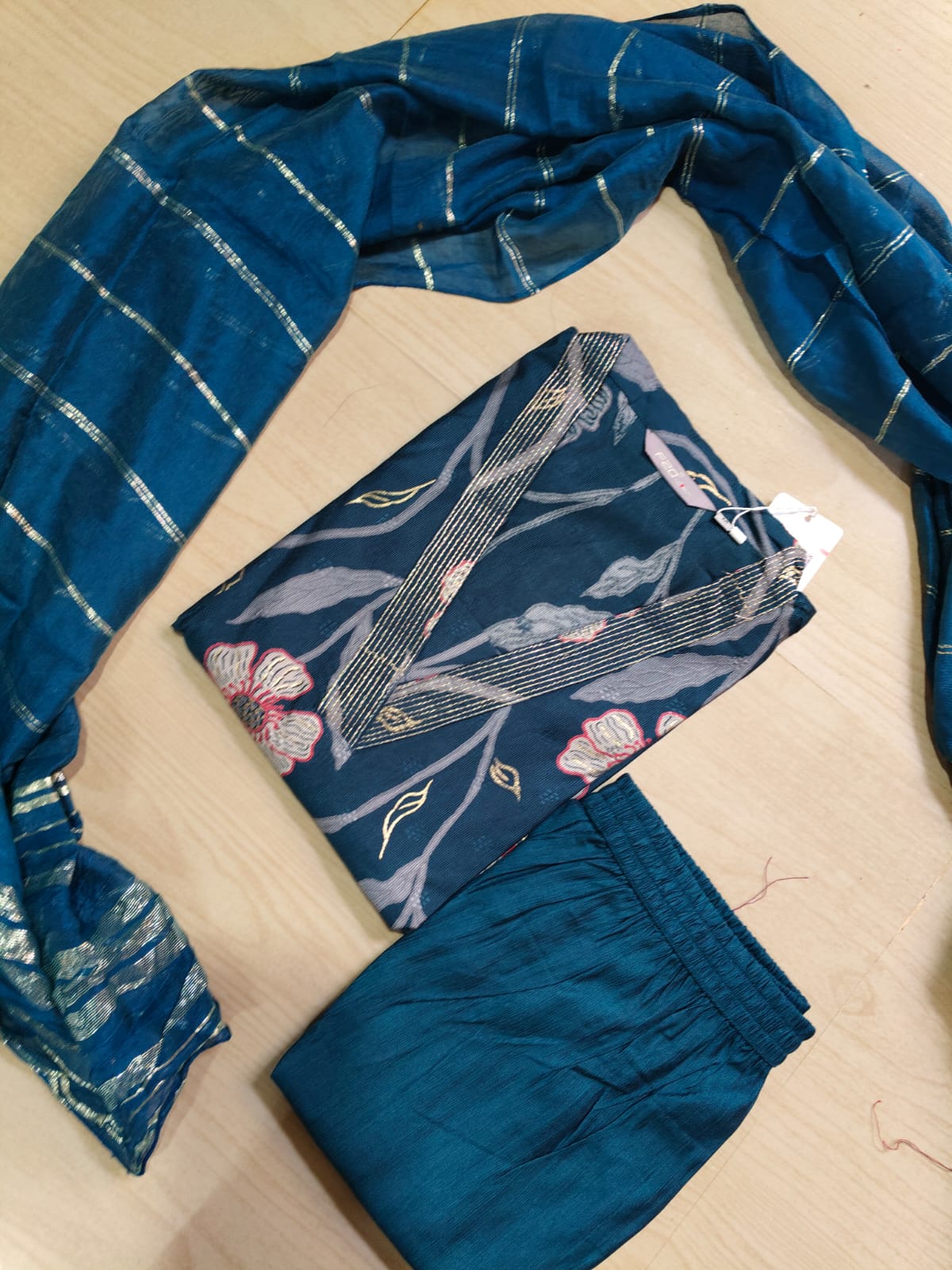 Premium Shiny Vetican Silk Kurti - SVK41