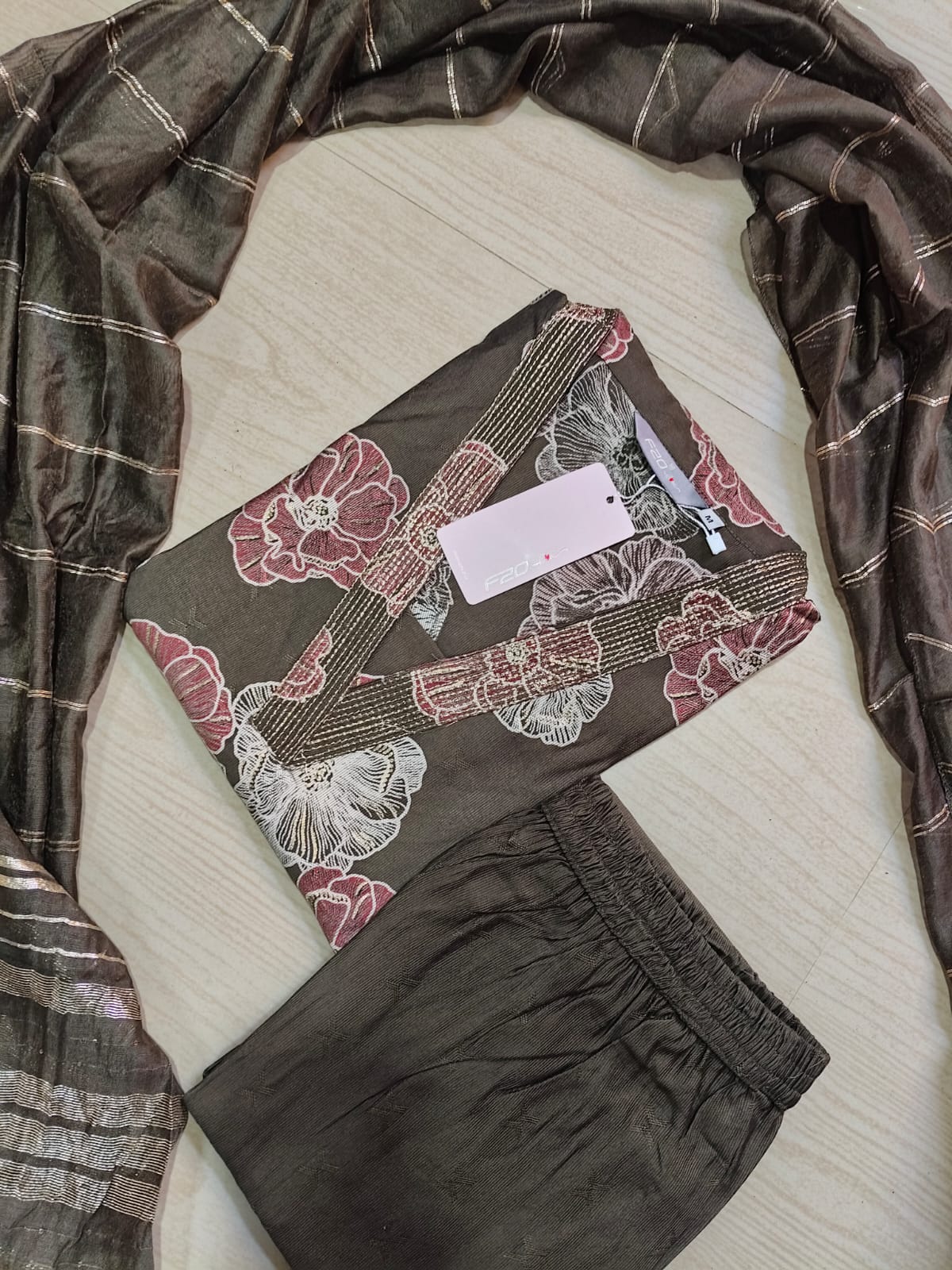 Premium Shiny Vetican Silk Kurti - SVK45