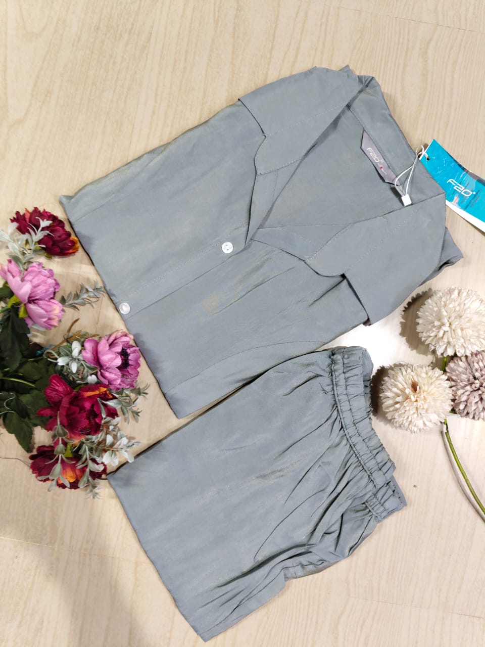 Shiny Silk Kurti with Pant - PSSK03