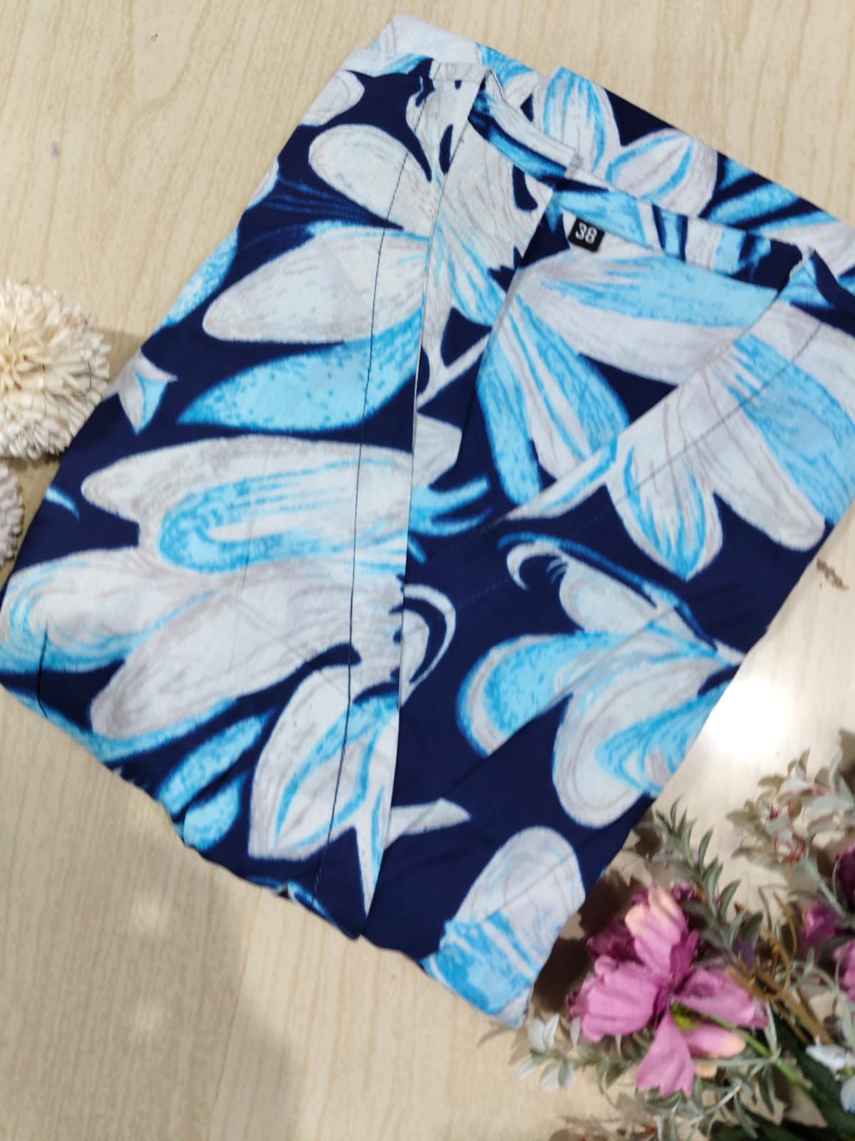 Cotton Floral Frock - CFF16