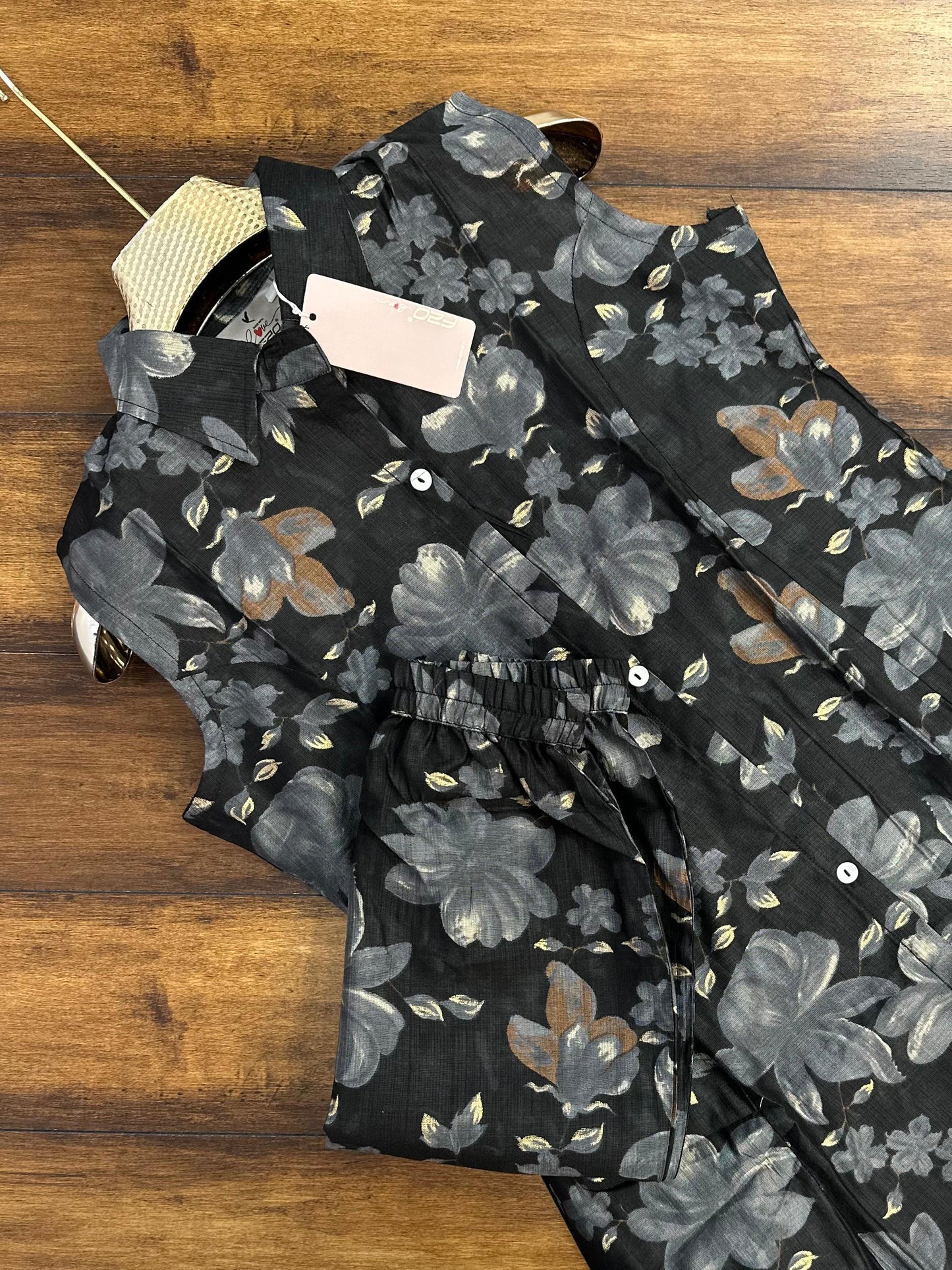 A Line Vertican Silk Kurti AVS20