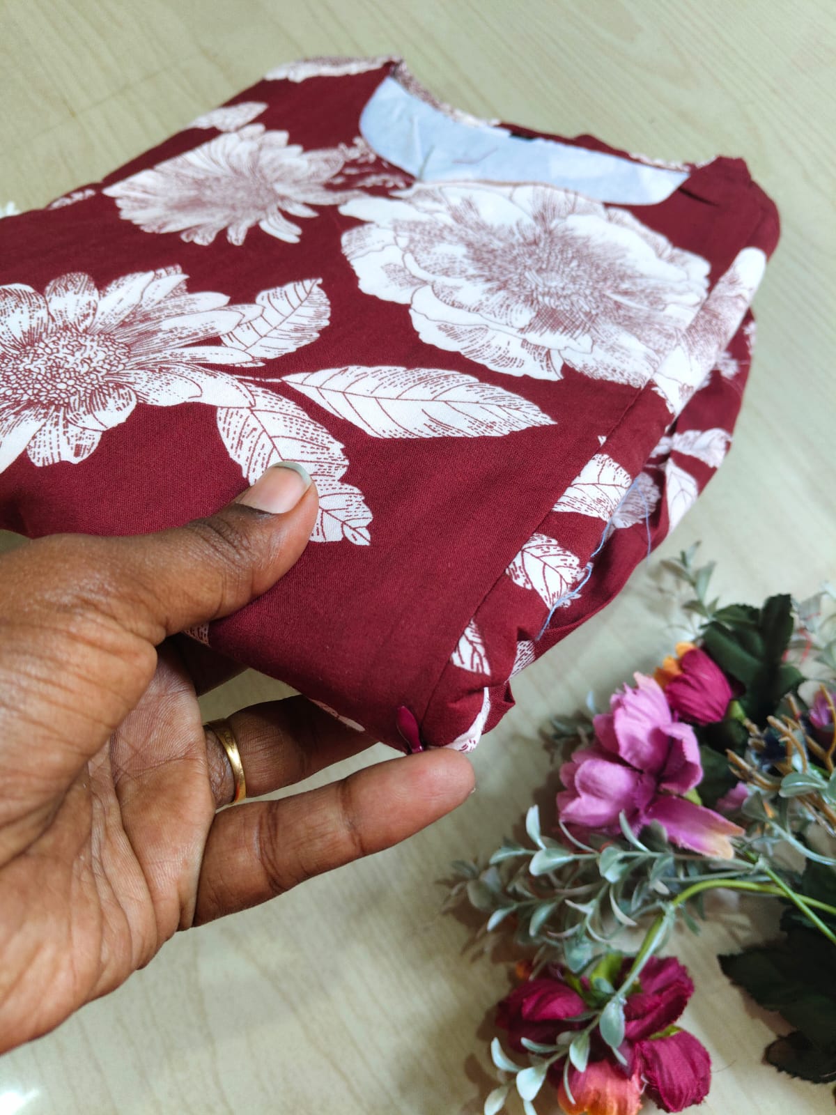 Cotton Feeding Maxi Frock IFF05