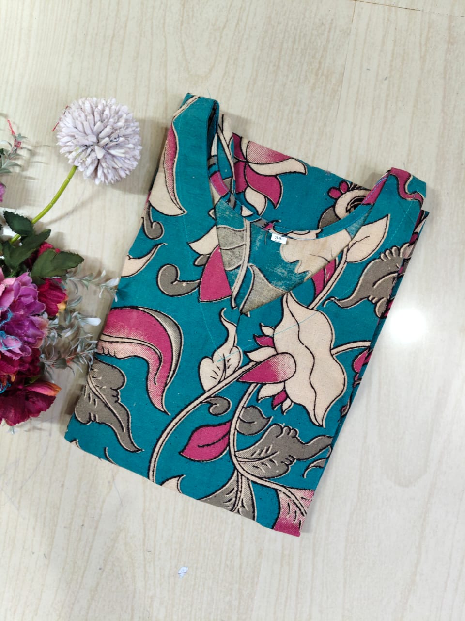 Kalamkari Kurtis KK61