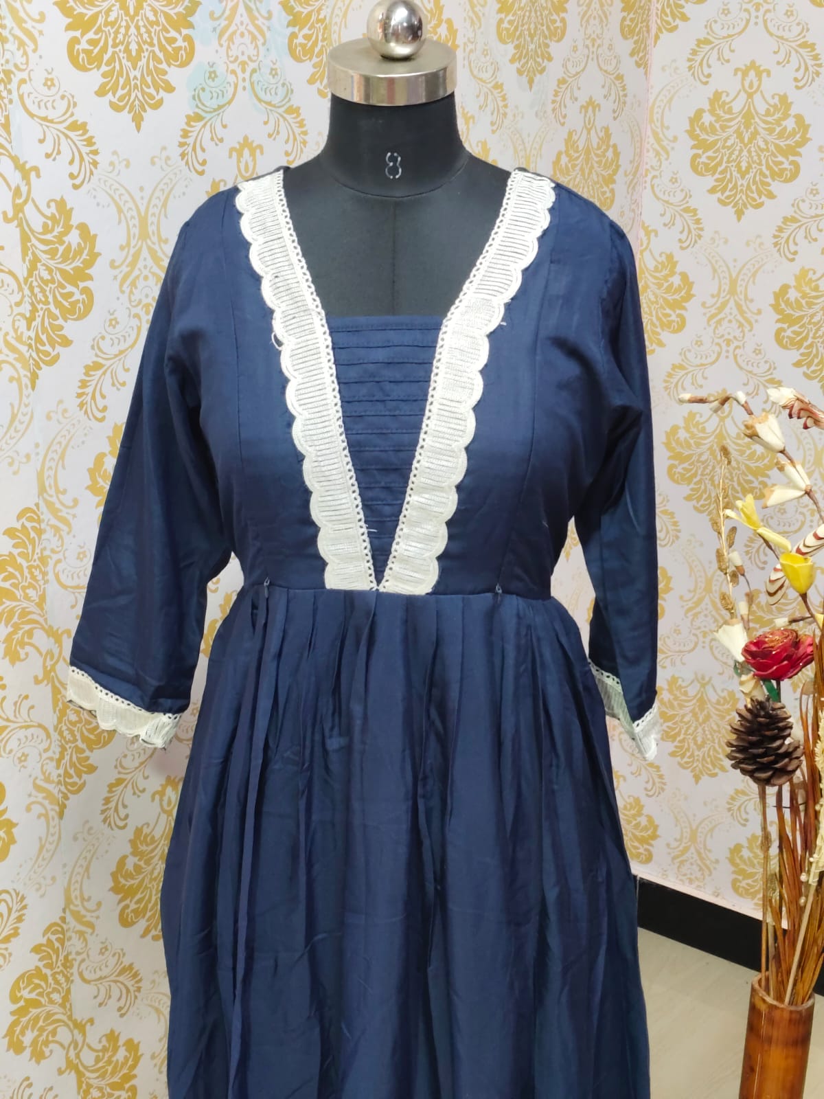 Muslin Feeding Frock IFF64